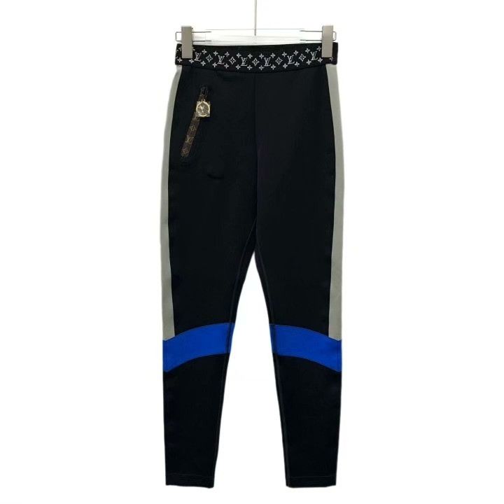 Louis Vuitton Louis Vuitton Colorblock Logo Elastic Waist Pants Size 24" / US 00 / IT 34 - 1 Thumbnail