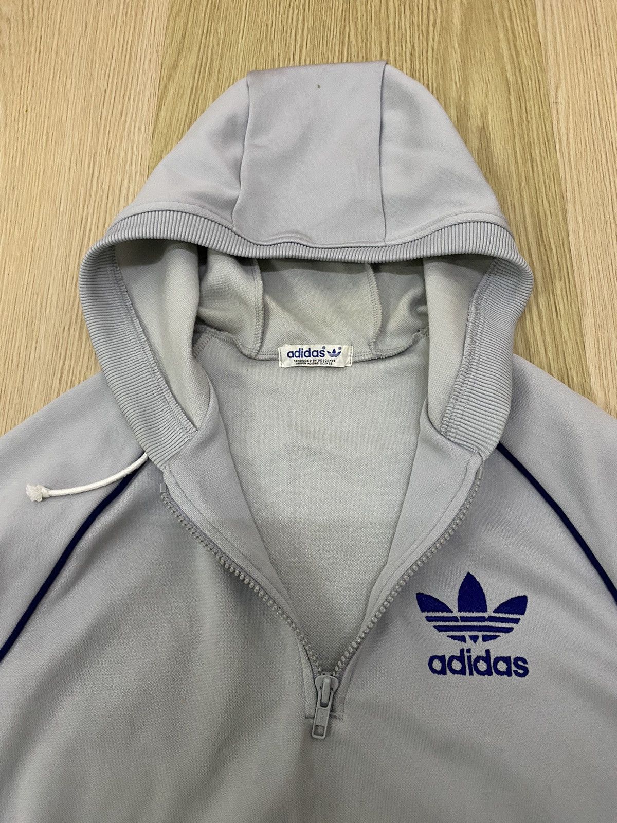 Adidas × Vintage Vintage adidas japan halfzipper pullover hoodie Size US M / EU 48-50 / 2 - 4 Thumbnail