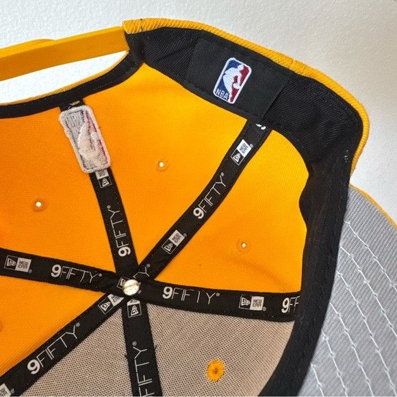 NBA New Los Angeles Lakers New Era Gold 2023 NBA Draft 9FIFTY Sn Size ONE SIZE - 8 Thumbnail
