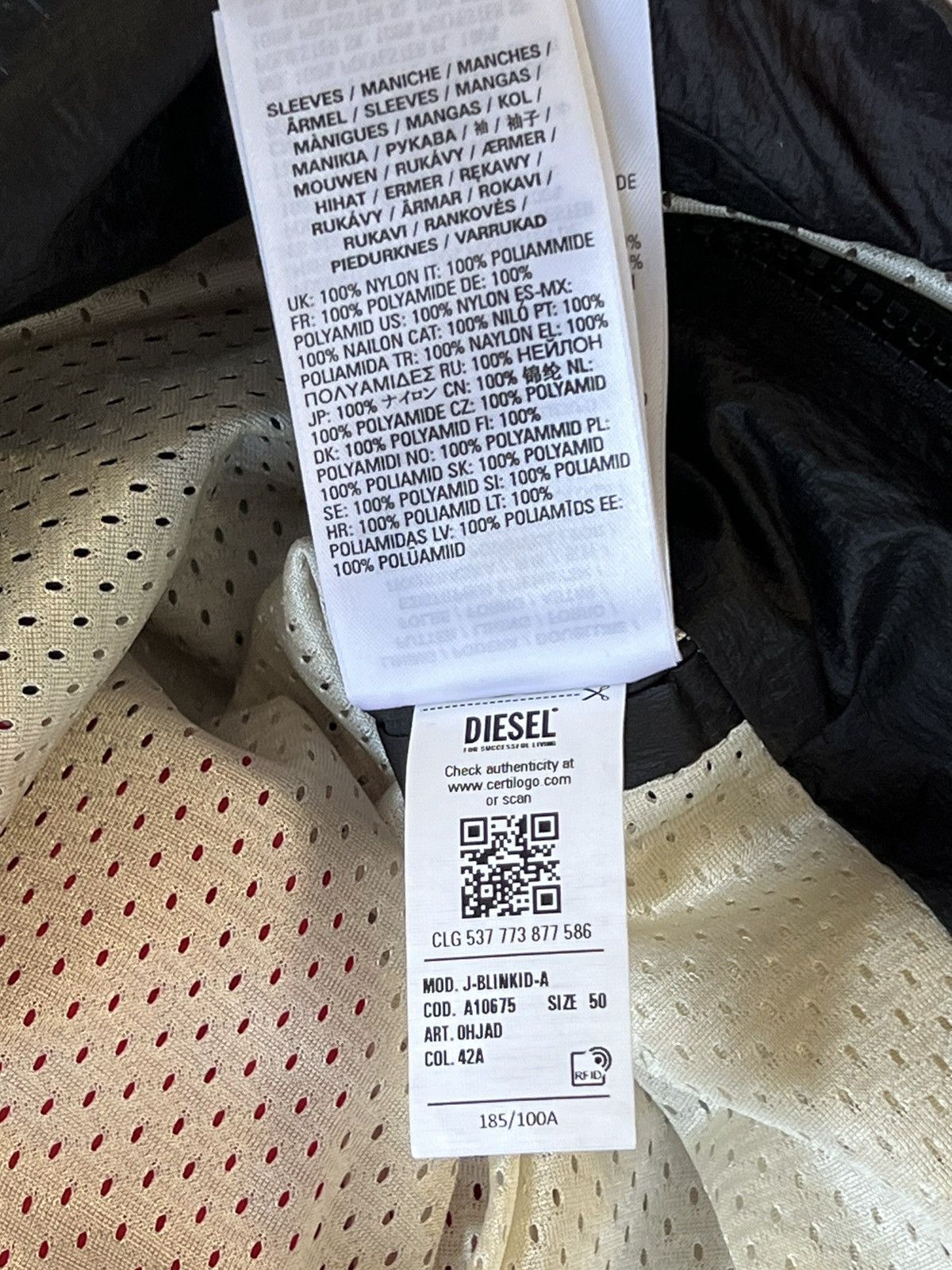 Diesel Diesel Track Jacket Size US M / EU 48-50 / 2 - 10 Thumbnail