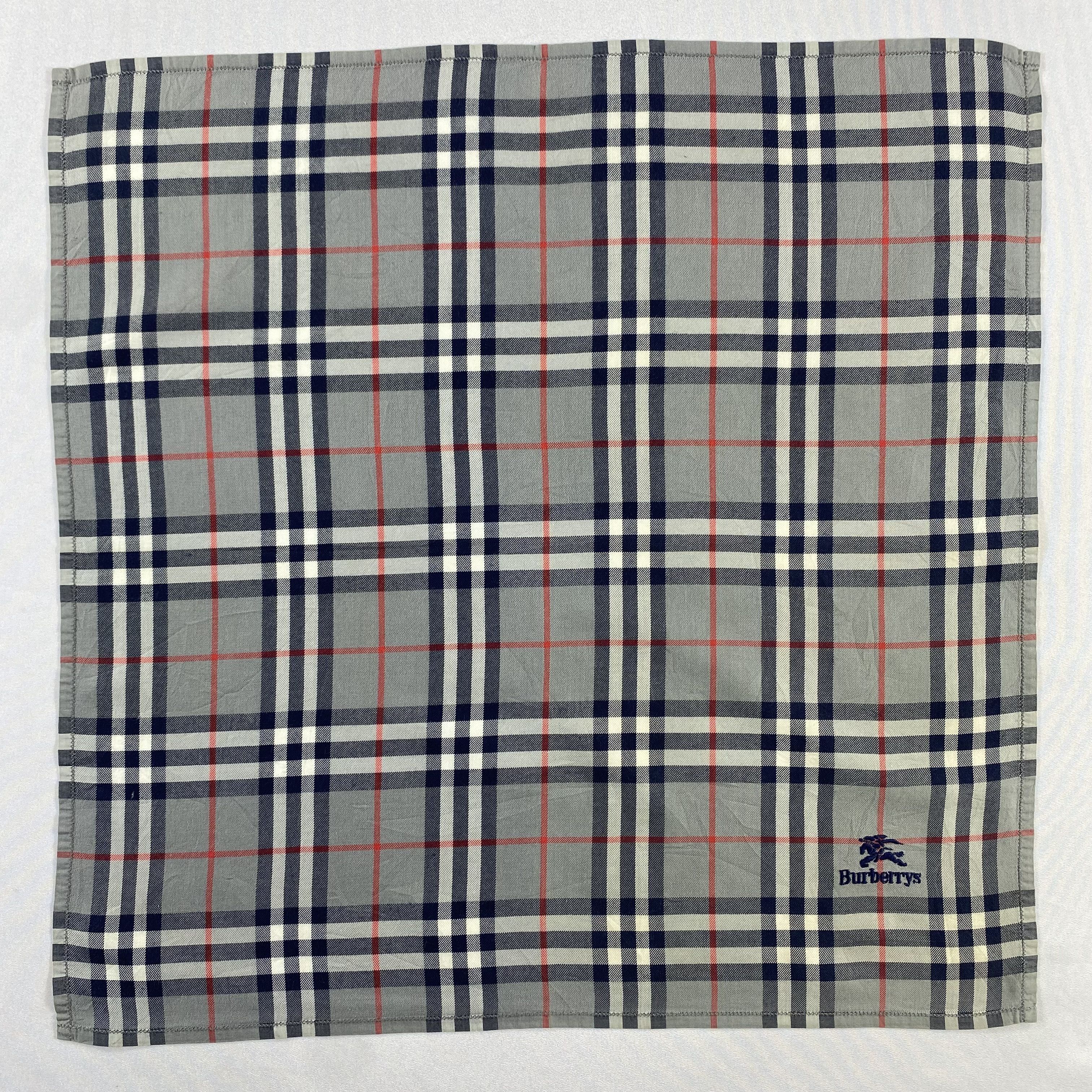 Burberry × Vintage Burberry Handkerchief / Neckerchief / Bandana-P843 Size ONE SIZE - 1 Thumbnail