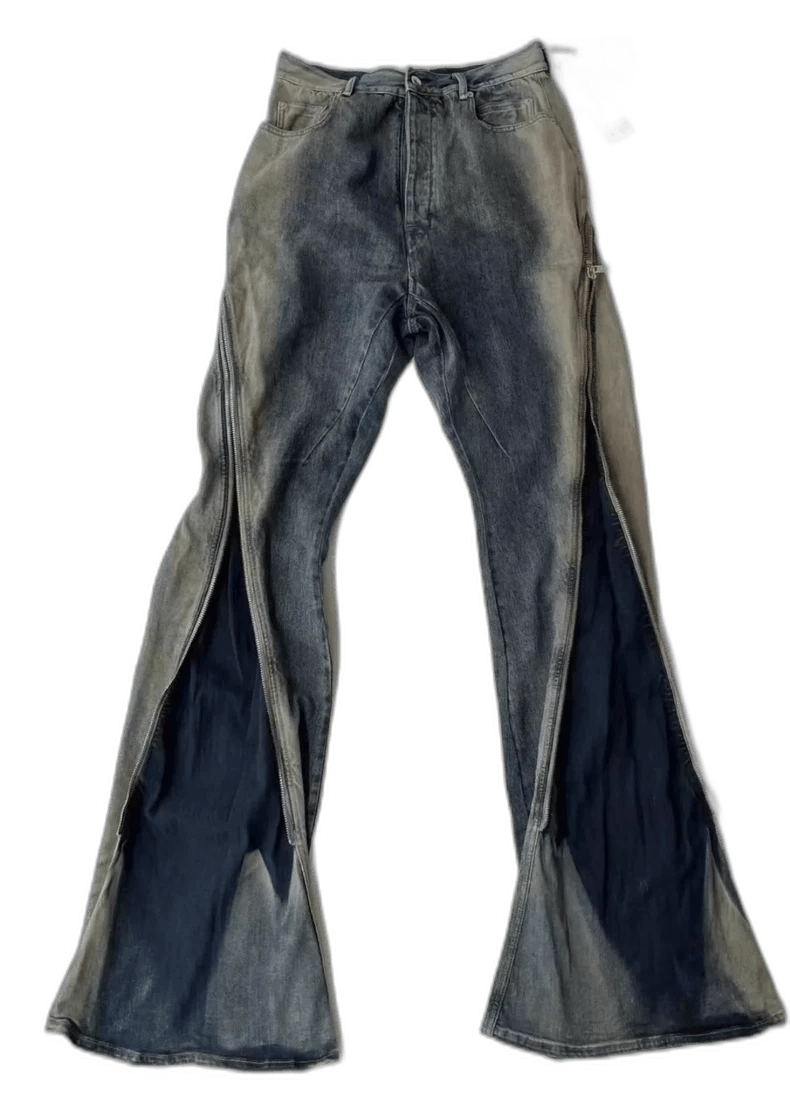 Rick Owens × Rick Owens Drkshdw Rick Owens Bolan Banana Zip