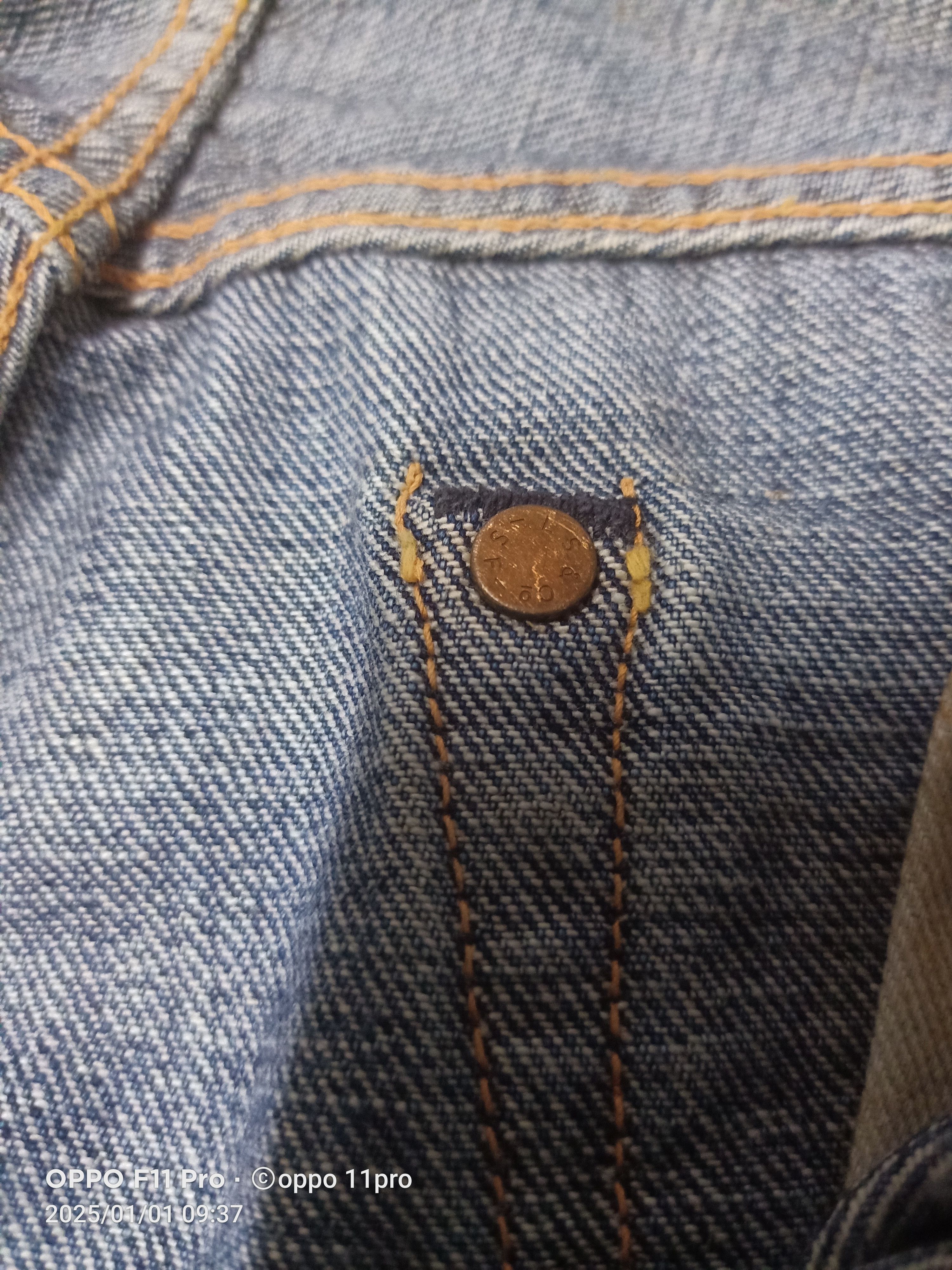 Japanese Brand × Levi's Vintage Clothing Levi's Lot 44501 Vintage Denim Stonewash Size US 30 / EU 46 - 11 Thumbnail