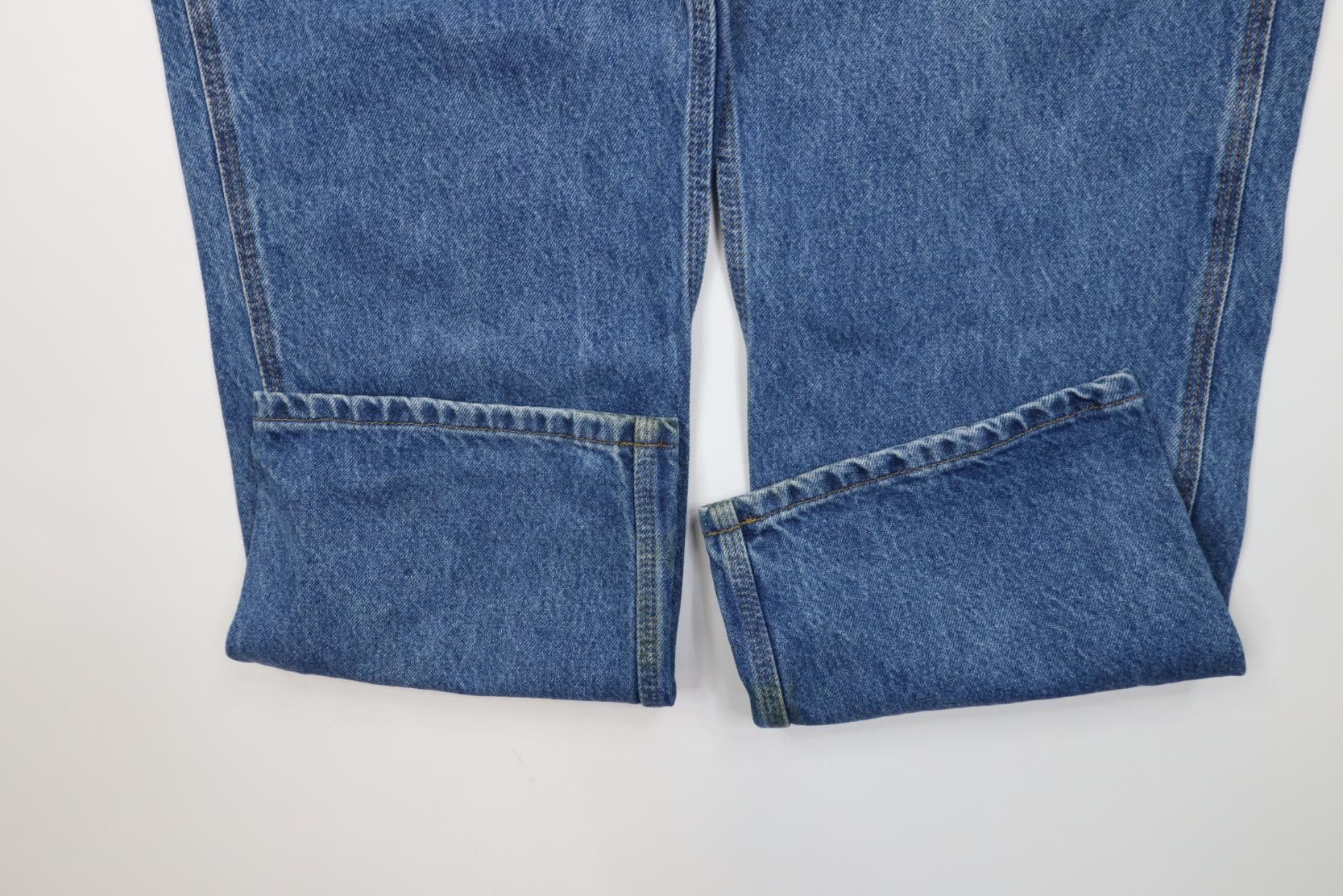Carhartt Vintage Y2K Carhartt Fit Wide Leg Dungaree Denim Jeans Size US 38 / EU 54 - 5 Thumbnail