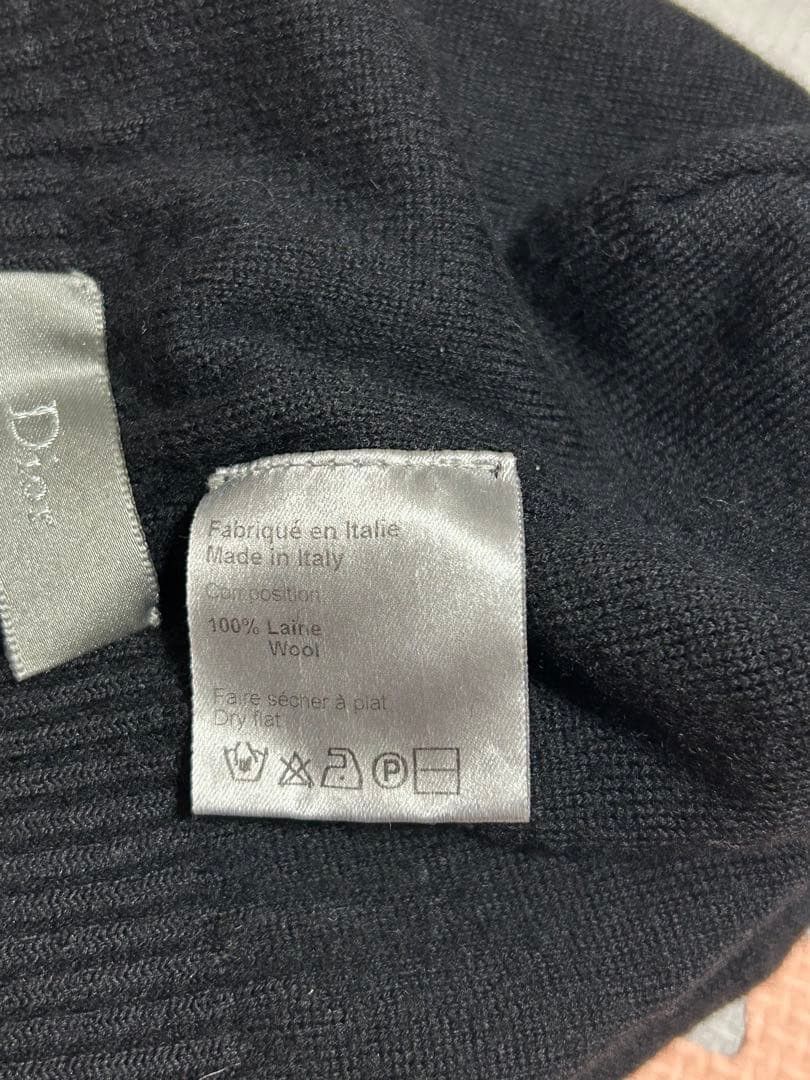 Hedi Slimane 07AW Dior Homme Bee Embroidered Beanie Size ONE SIZE - 6 Thumbnail