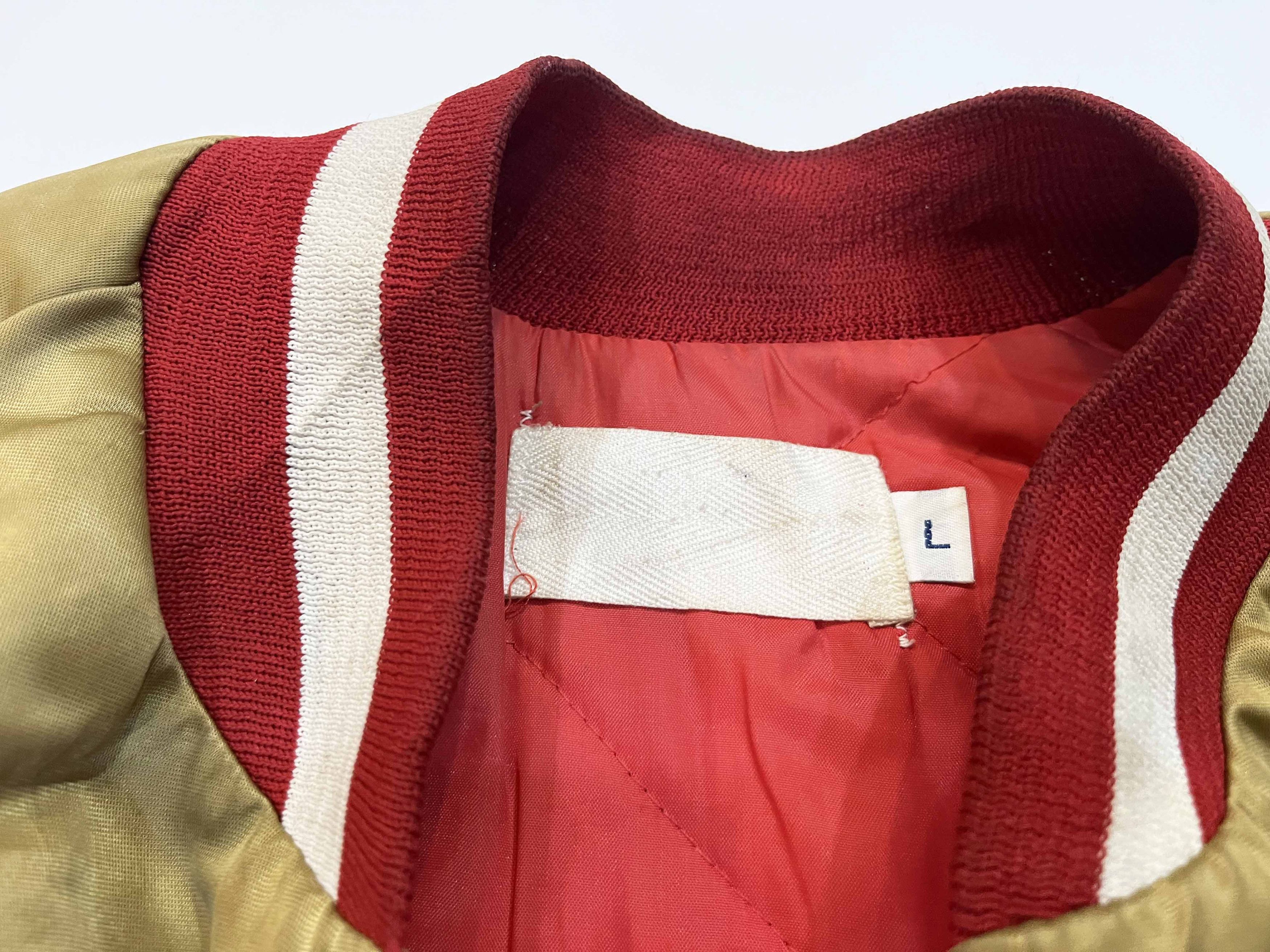 Chalk Line Vintage Chalk Line NFL San Francisco 49ers Bomber Jacket Size US L / EU 52-54 / 3 - 6 Thumbnail