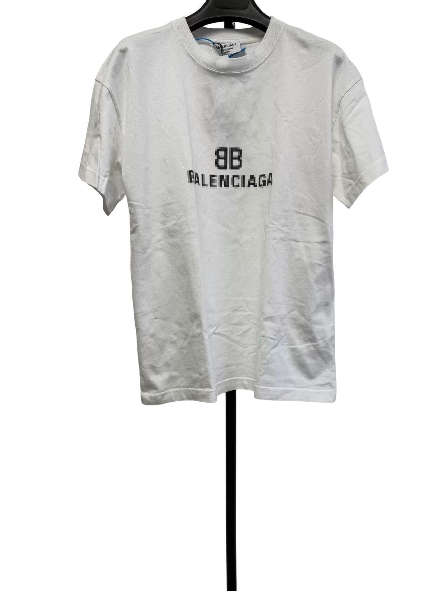 Balenciaga Balenciaga Blurry BB Logo T-Shirt XS Size US XS / EU 42 / 0 - 1 Thumbnail