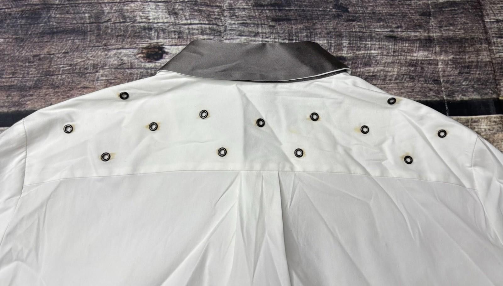 Other Fabiana Filippi Top Womens 14 L Cotton Stretch Silk Satin Size L / US 10 / IT 46 - 12 Thumbnail