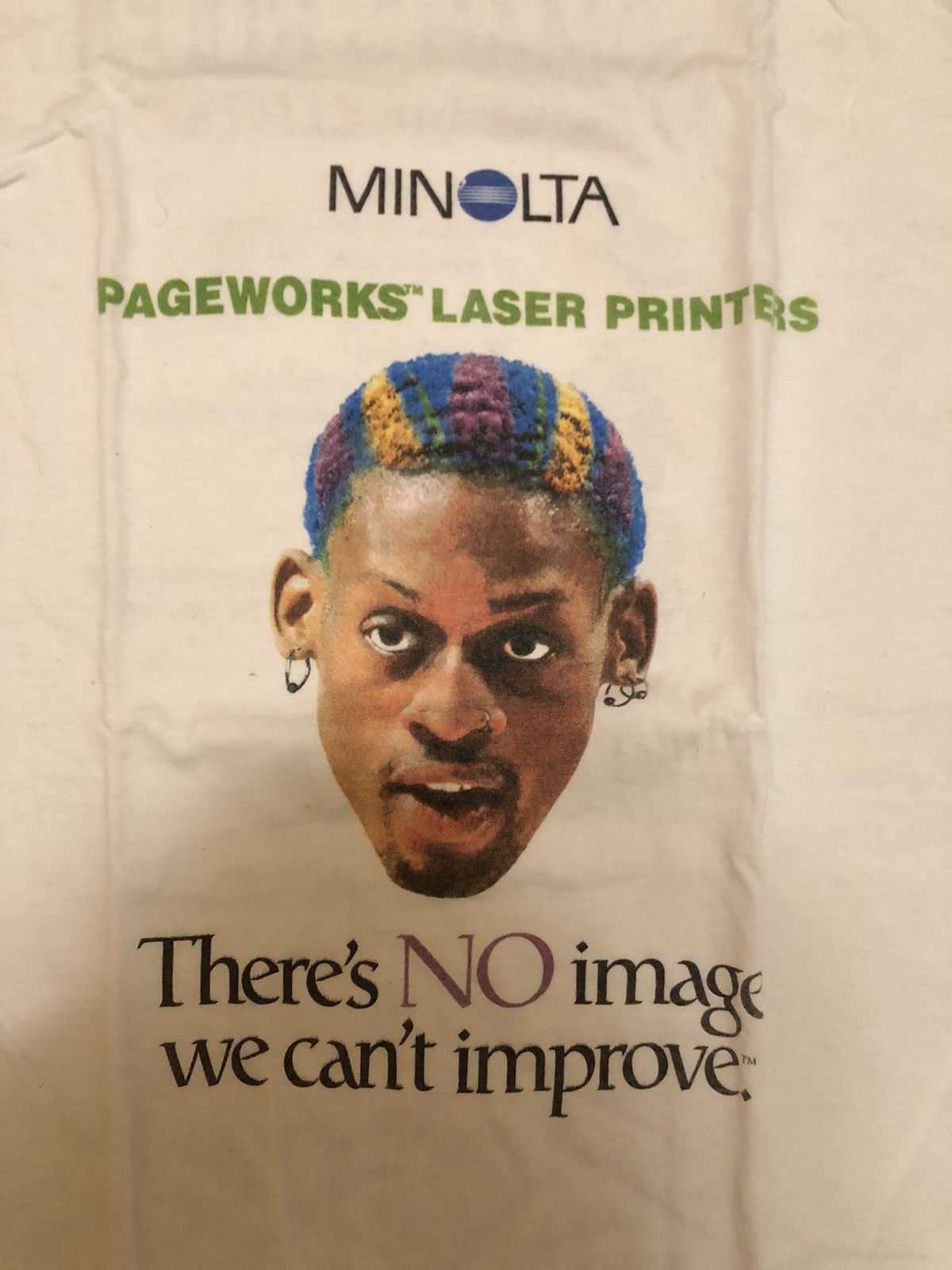 Vintage Rare vintage 90s Dennis Rodman NBA basketball Chicago bulls Size US XL / EU 56 / 4 - 3 Thumbnail