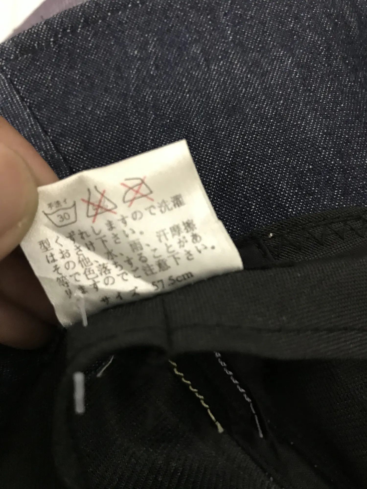 Kansai Yamamoto Kansai Denim Hat Size ONE SIZE - 11 Thumbnail