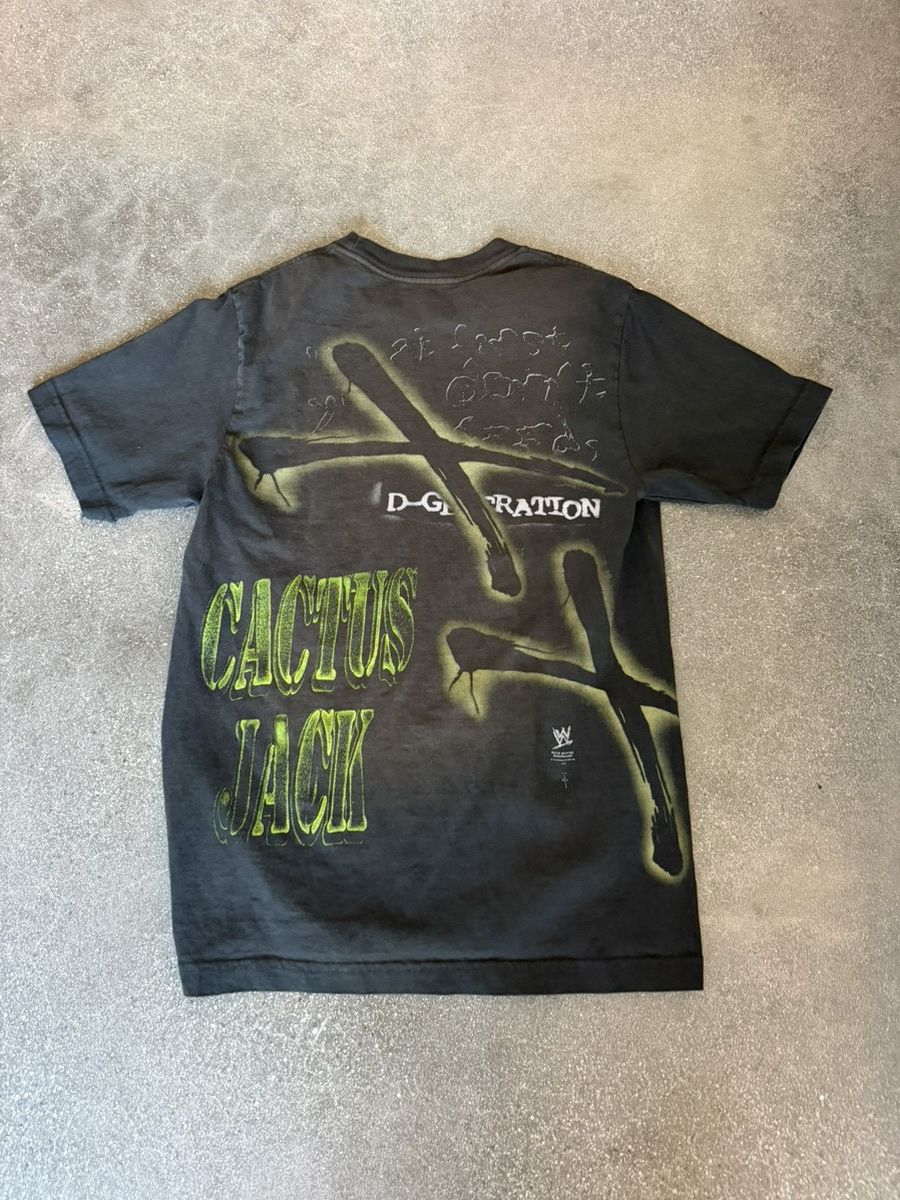 Travis Scott × WWE Cactus Jack WWE Degeneration-X Tee Size US S / EU 44-46 / 1 - 2 Thumbnail