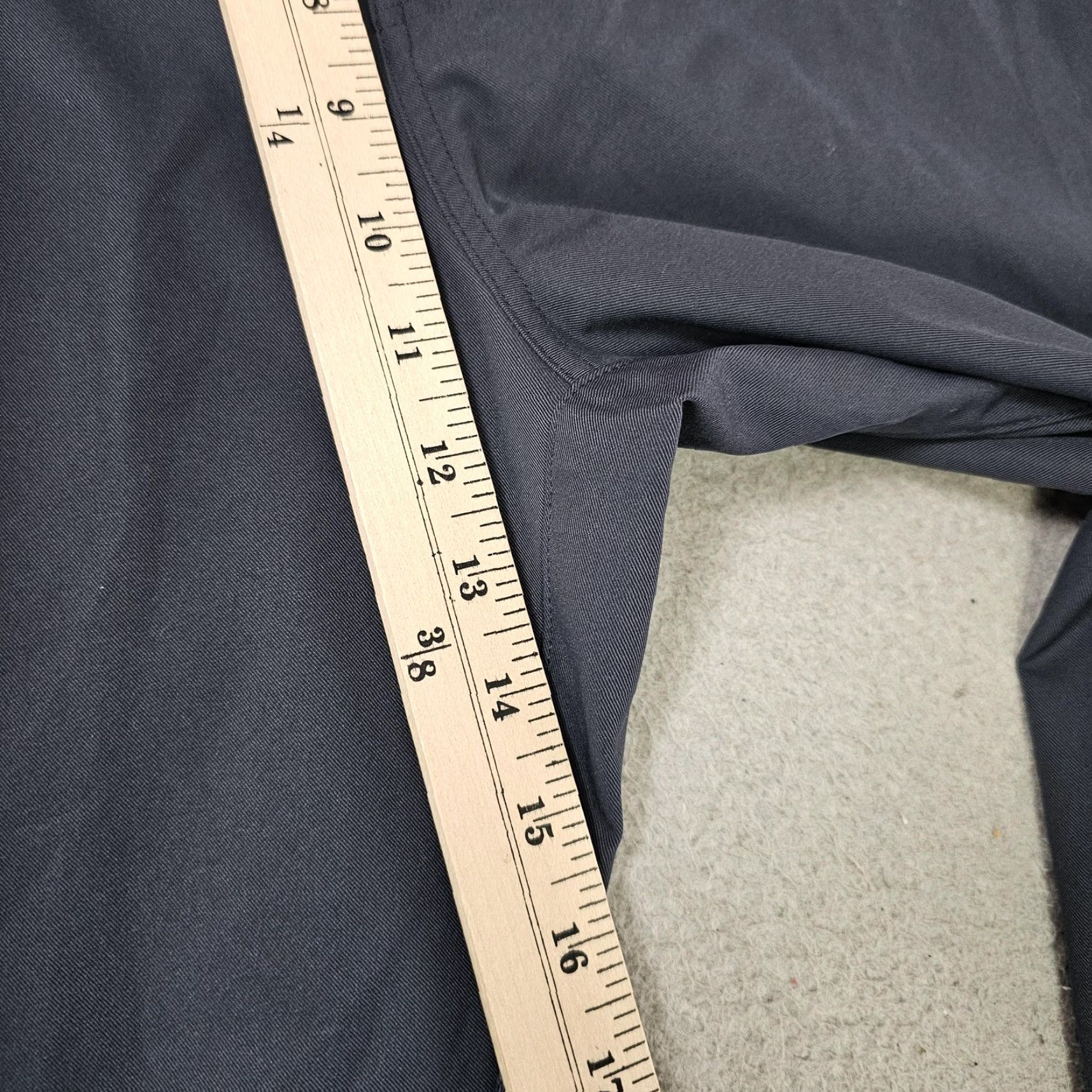 Vintage VINTAGE: No — Jack Archer Pants Mens 35x28 Deep Blue Straight Fit Chino Casual Tech Travel Size US 35 - 3 Thumbnail