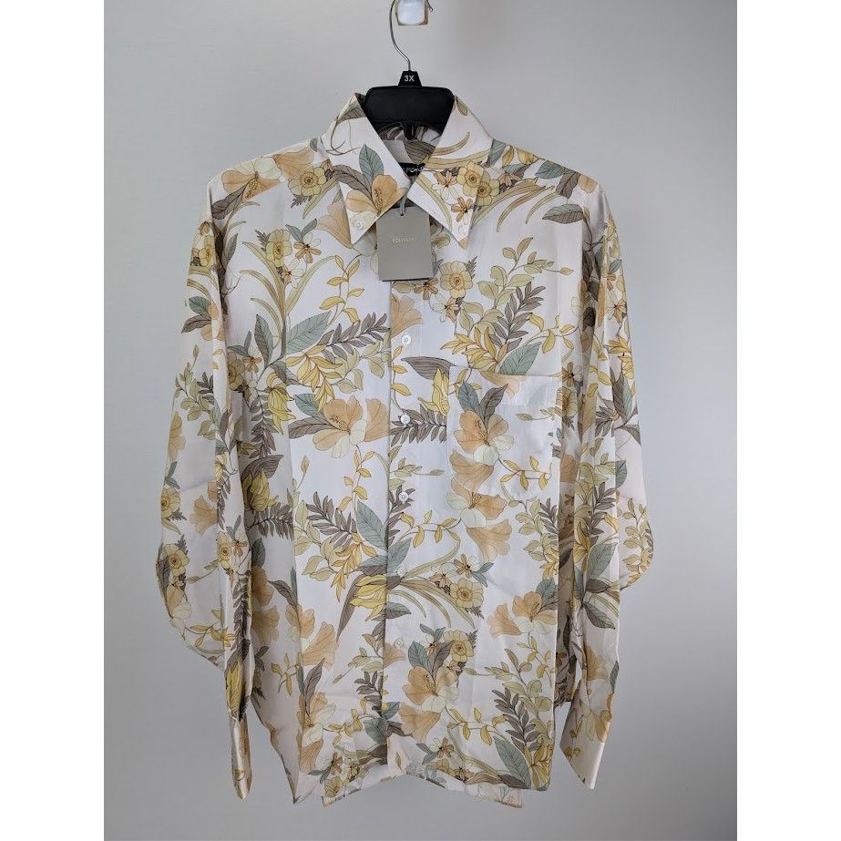 Tom Ford o1rshd1 Button Shirt in Multicolor Size US L / EU 52-54 / 3 - 3 Thumbnail
