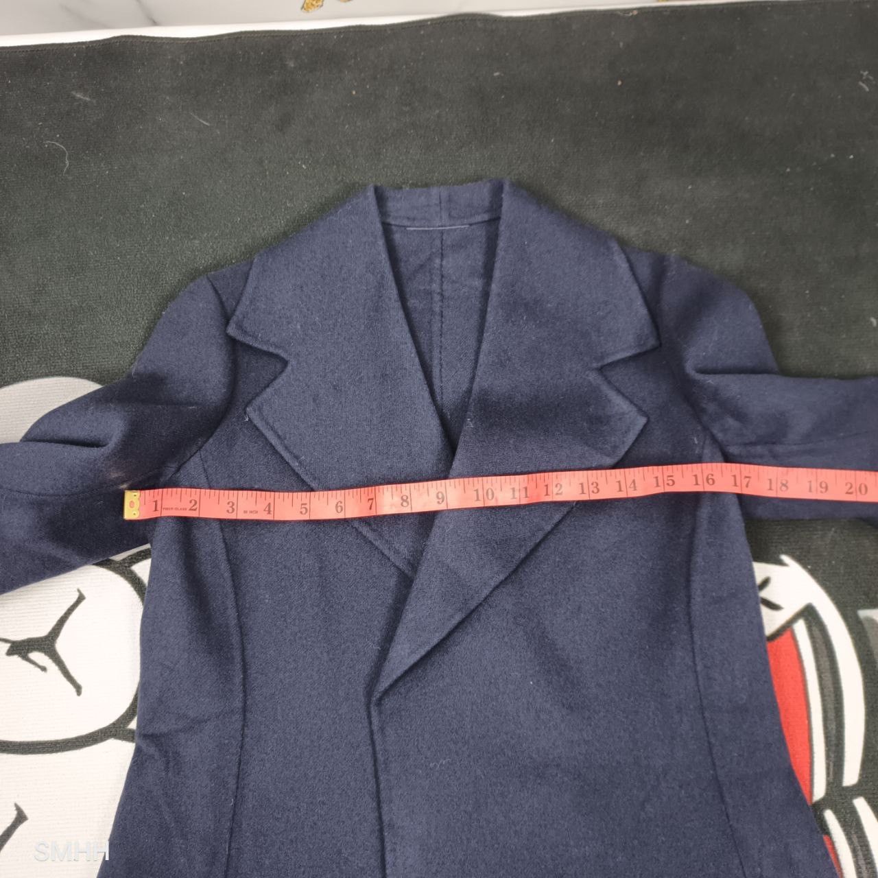 Agnona 🔥 Vintage AGNONA Navy Wool Jacket – Size 40 Size M / US 6-8 / IT 42-44 - 18 Thumbnail