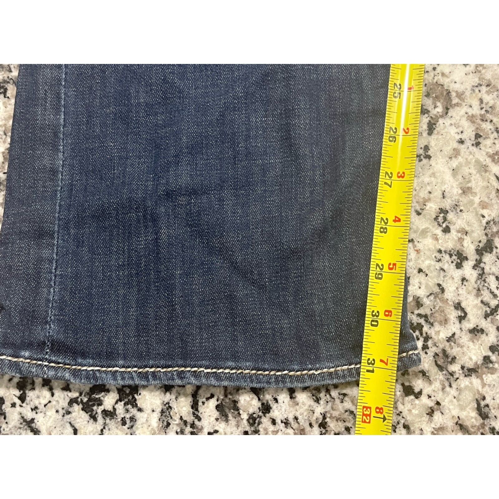 BKE BKE Jake Jeans Mens 34x31 Blue Medium Wash Straight Leg Shoes? Size US 33 - 7 Thumbnail