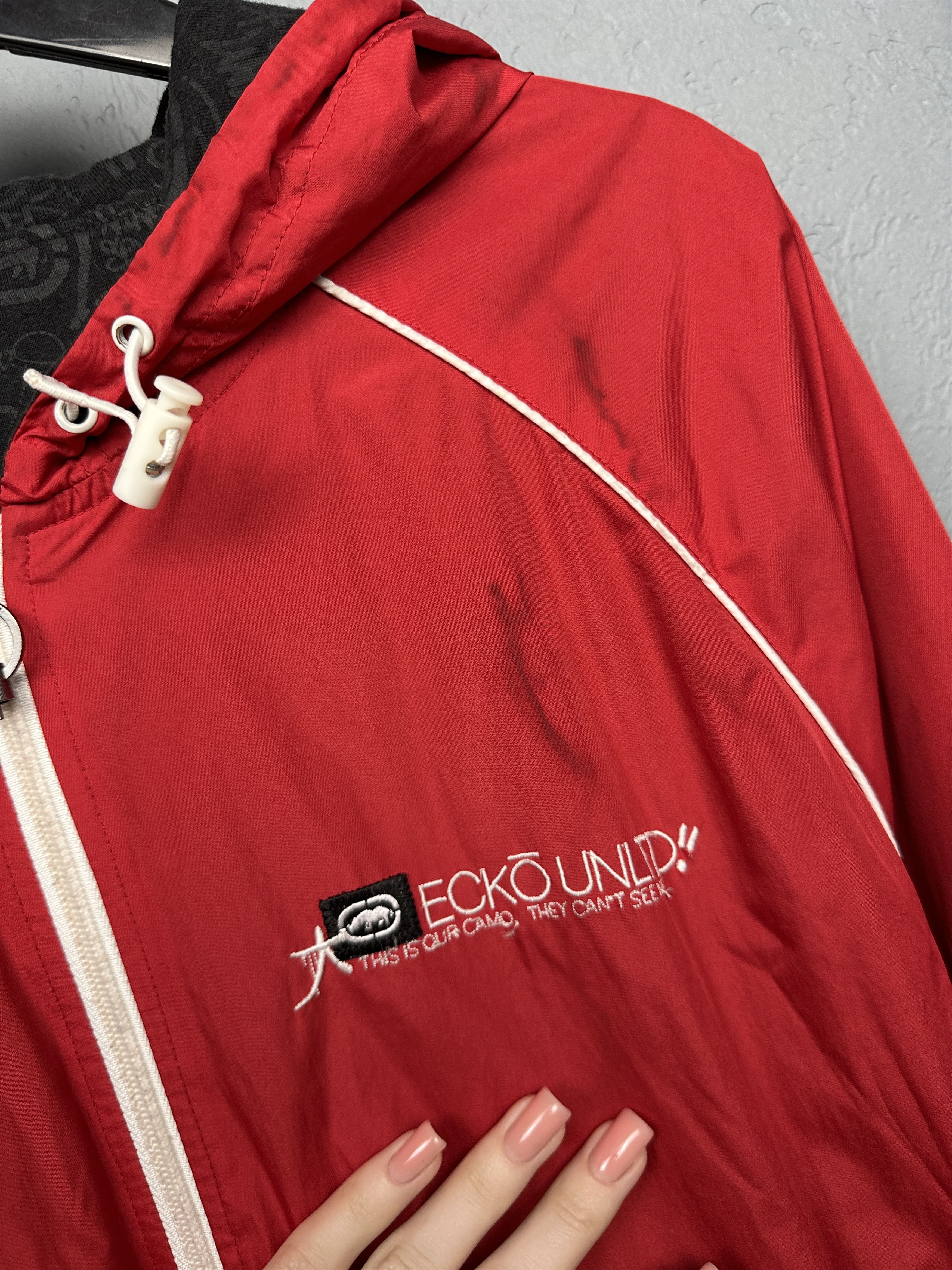 Ecko Unltd. Ecko Unlimited Mens Reversible Overprint Logo Hoodie Size US M / EU 48-50 / 2 - 9 Thumbnail