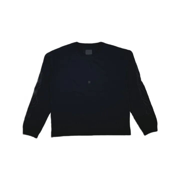 Givenchy Givenchy Givenchy SS24 Long Sleeve Dragon Flame TShirt -25 Size US M / EU 48-50 / 2 - 2 Thumbnail