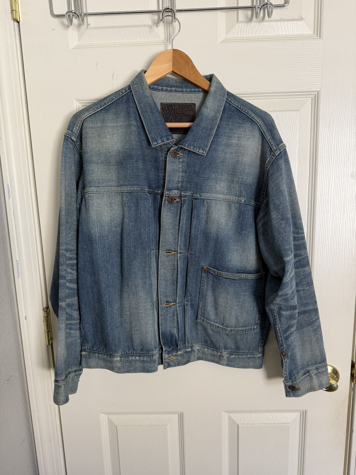 Taiga Takahashi Lot 703 Type 1 Denim Jacket, Size 40