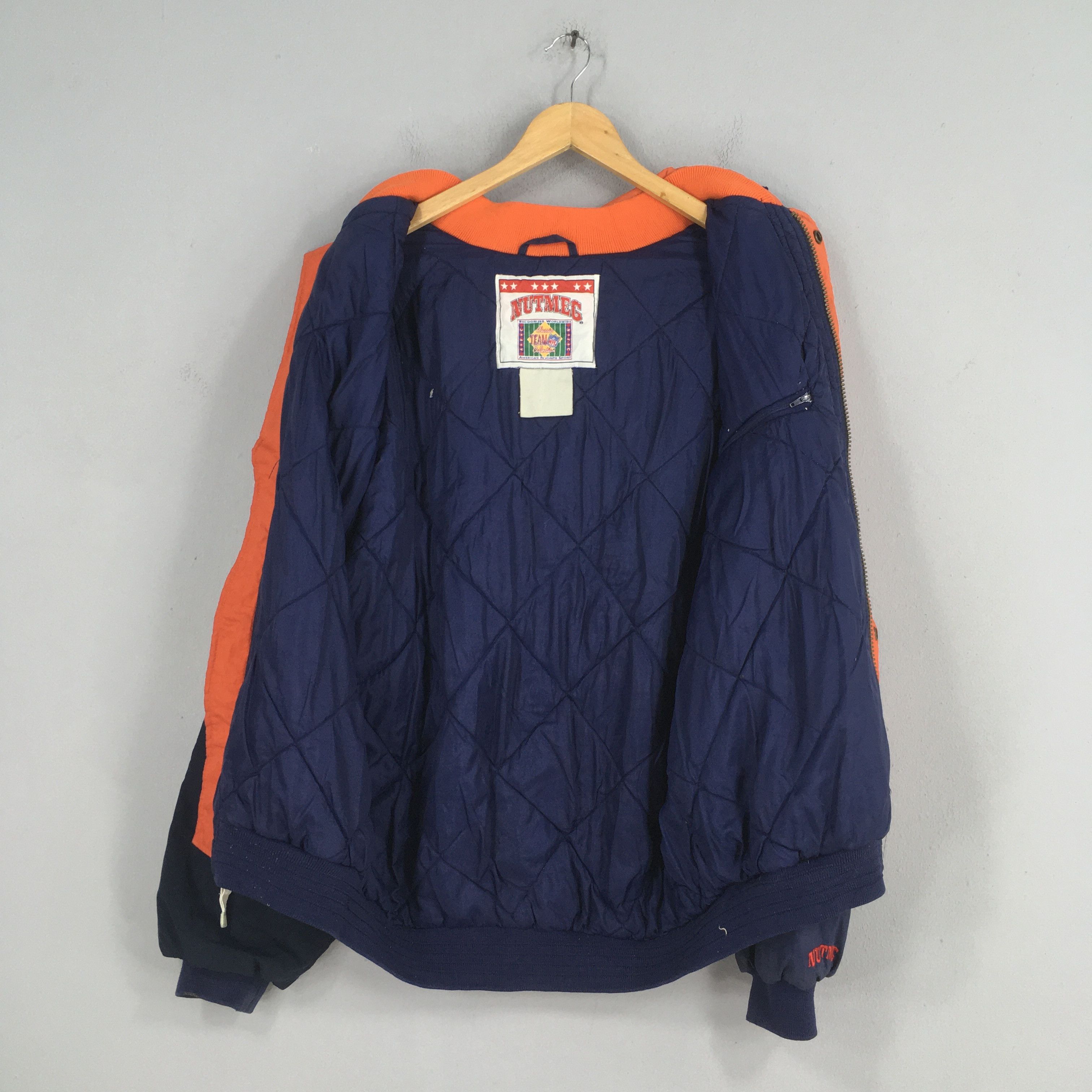 NFL Vintage 90s Chicago Bears NFL Bomber Jacket 2XL Size US XXL / EU 58 / 5 - 8 Thumbnail