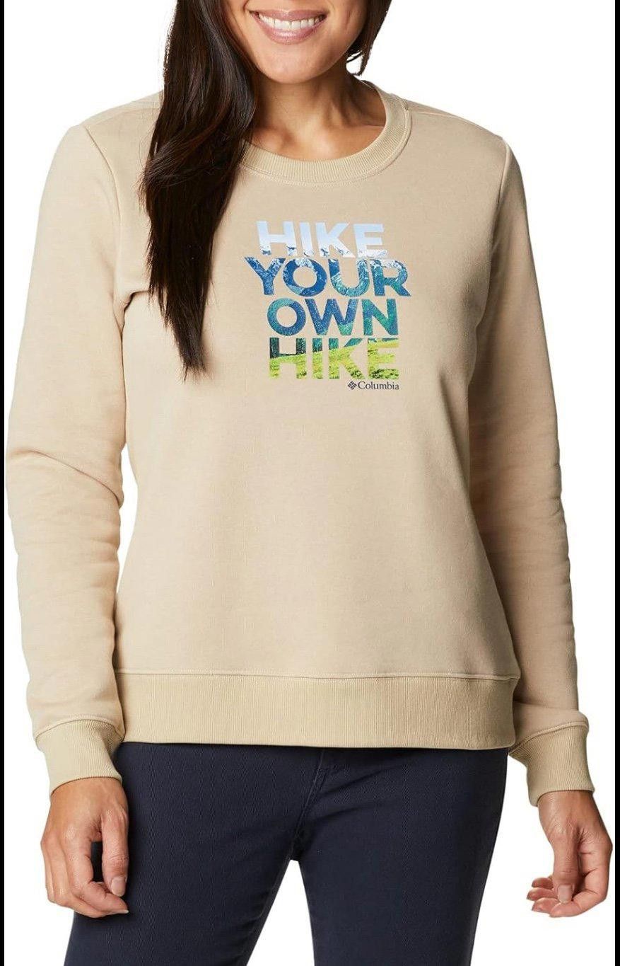 Columbia Womens Columbia crewneck sweatshirt small Hike Size ONE SIZE - 1 Thumbnail