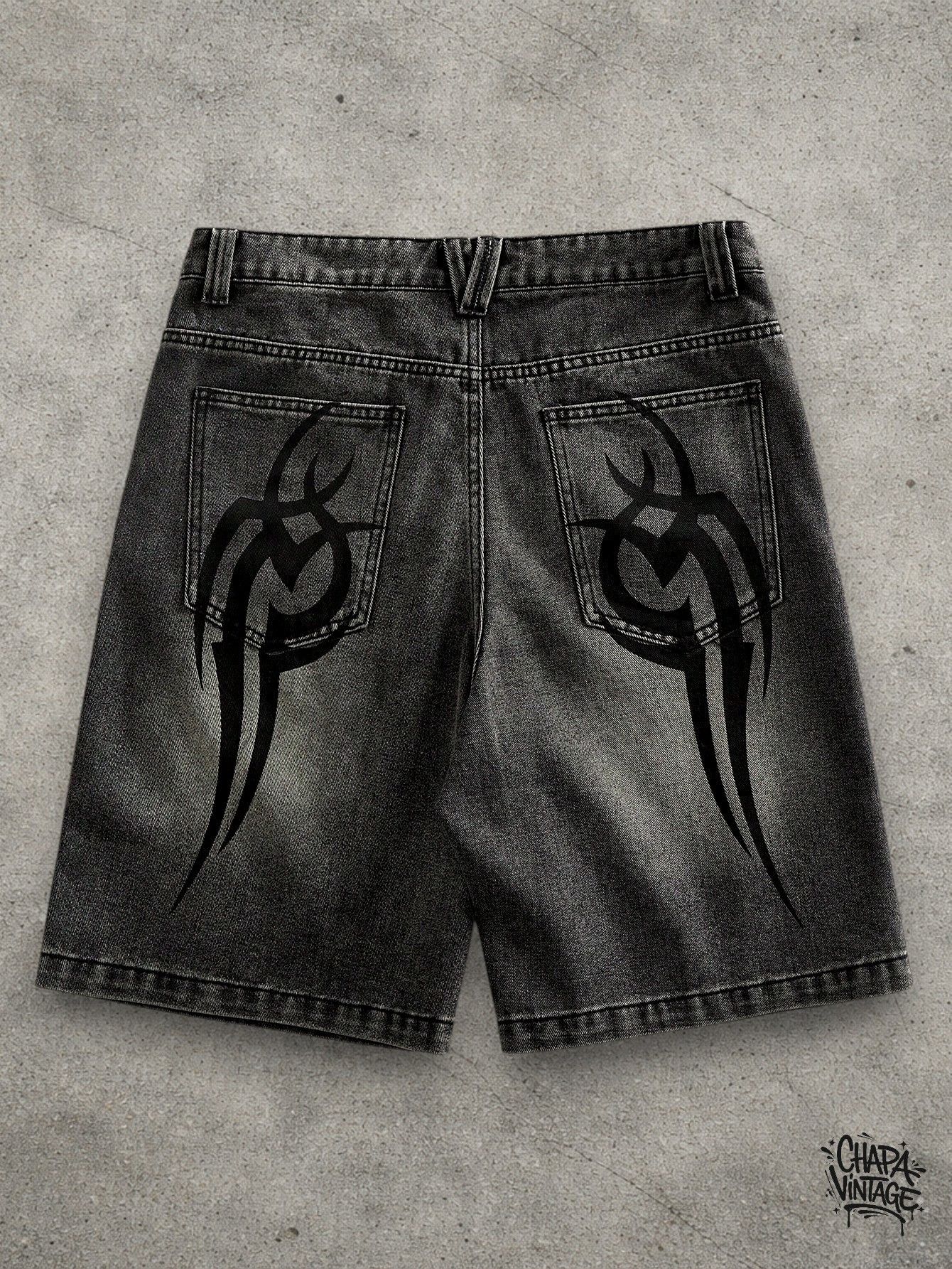 Japanese Brand Tribal opium gray shorts Size US 32 / EU 48 - 1 Thumbnail