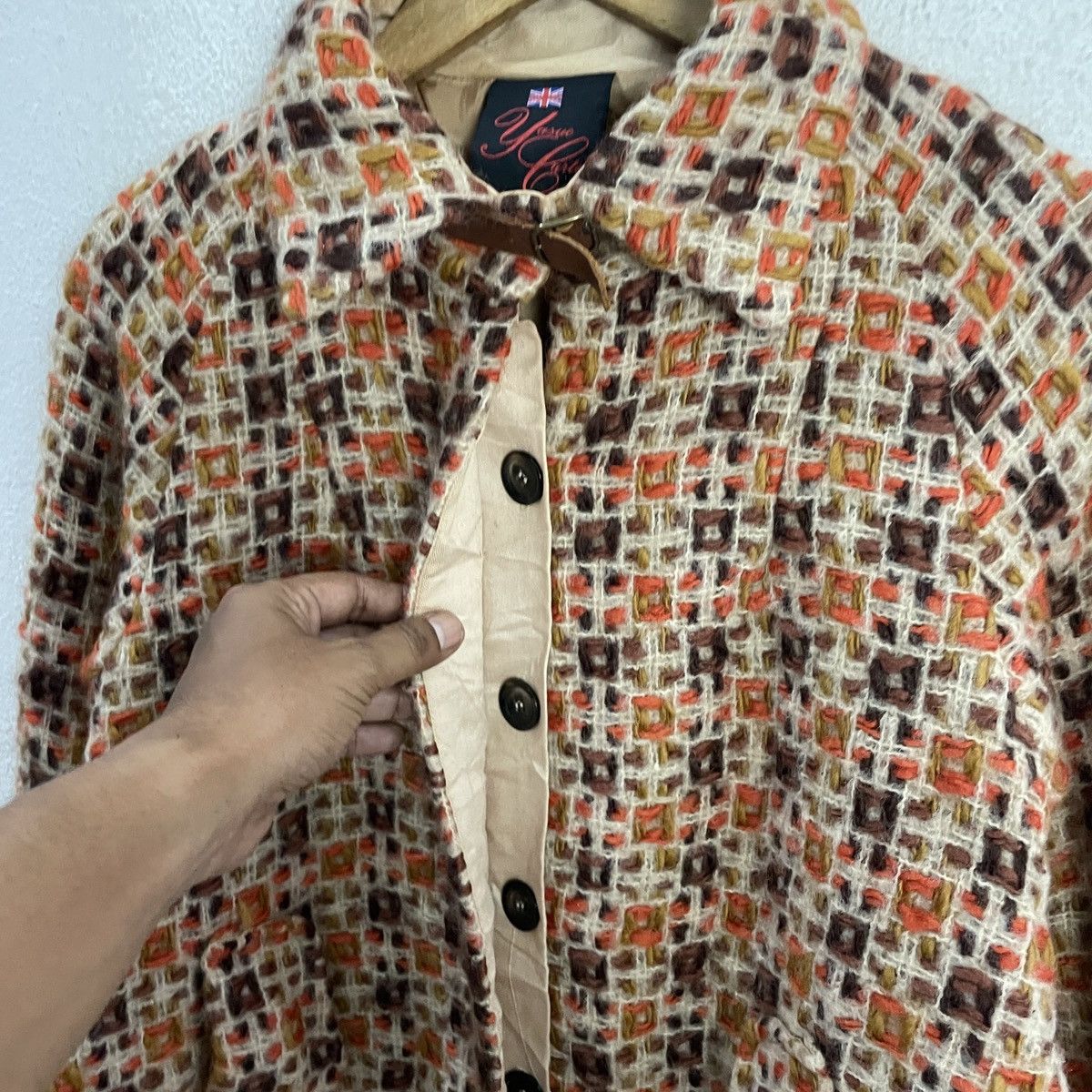 American Apparel Vintage Yasue Carter Coat Jacket Size L / US 10 / IT 46 - 5 Thumbnail