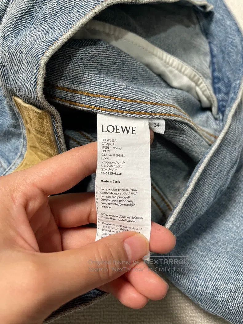 Loewe Loewe FW23 Logo Chain Decorated Single-Breasted Long Sleev Size XXS / US 00 / IT 34 - 3 Thumbnail
