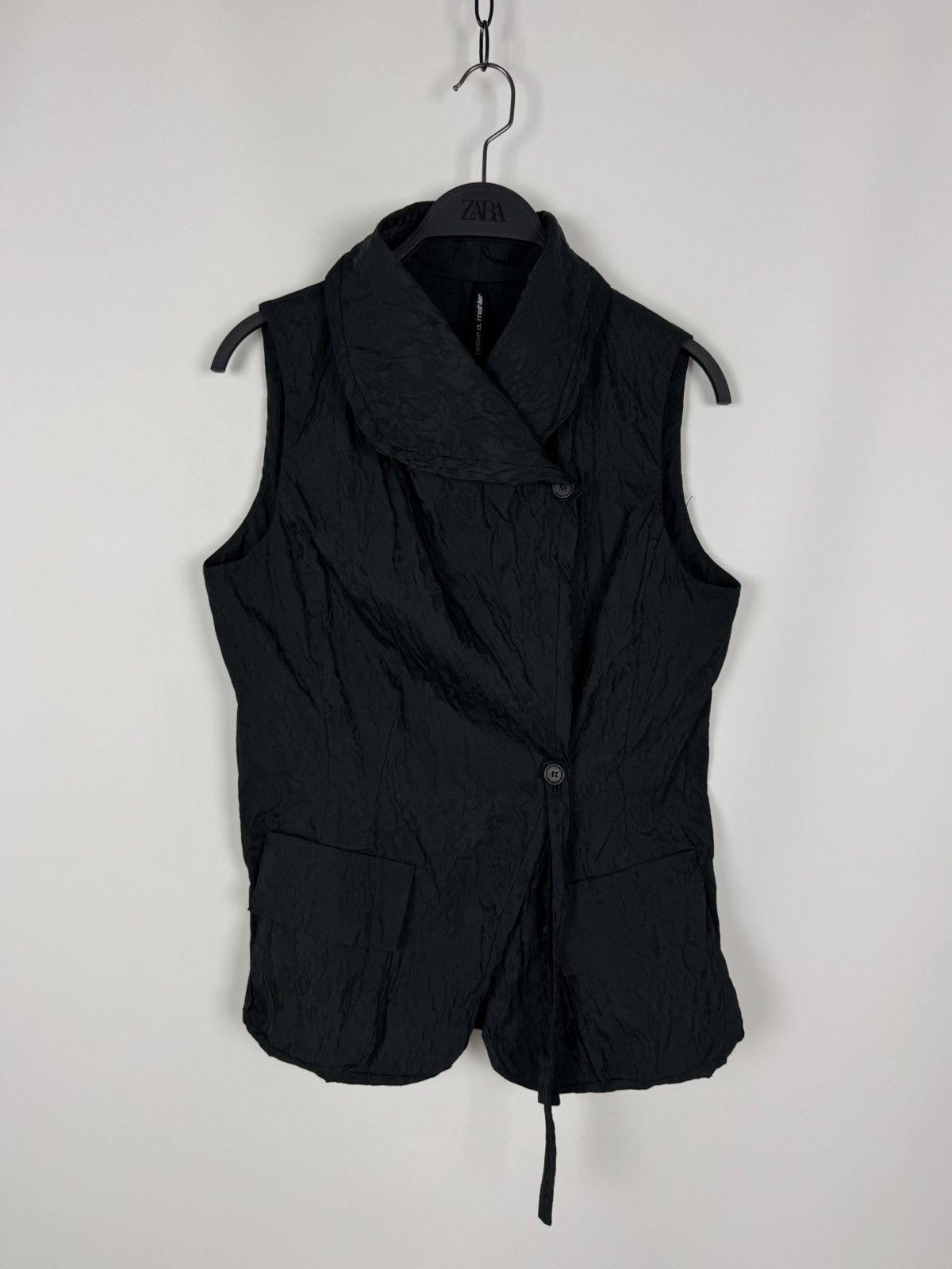 Other Peter o. Mahler Avant-Garde Black Women’s Vest Size M / US 6-8 / IT 42-44 - 2 Thumbnail