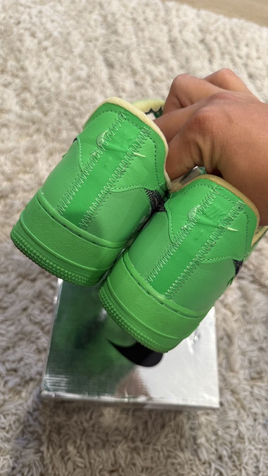 Nike × Off-White NIKE AF1 x OFFWHITE BROOKLYN SZ 9 Size US 9 / EU 42 - 2 Thumbnail