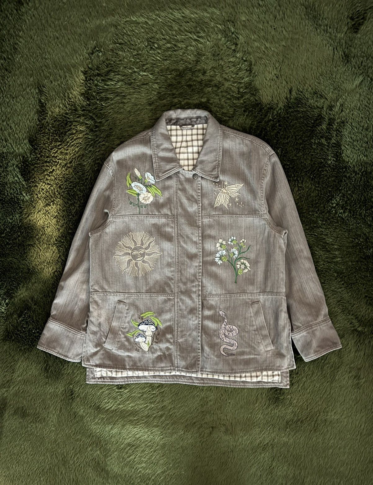 Cos [M] & Other Stories Embroidered Cotton Shirt Jacket Size US M / EU 48-50 / 2 - 1 Thumbnail