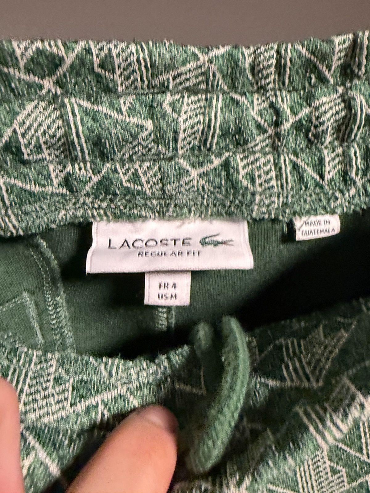 Lacoste Lacoste monogram tracksuit set Size US M / EU 48-50 / 2 - 8 Thumbnail