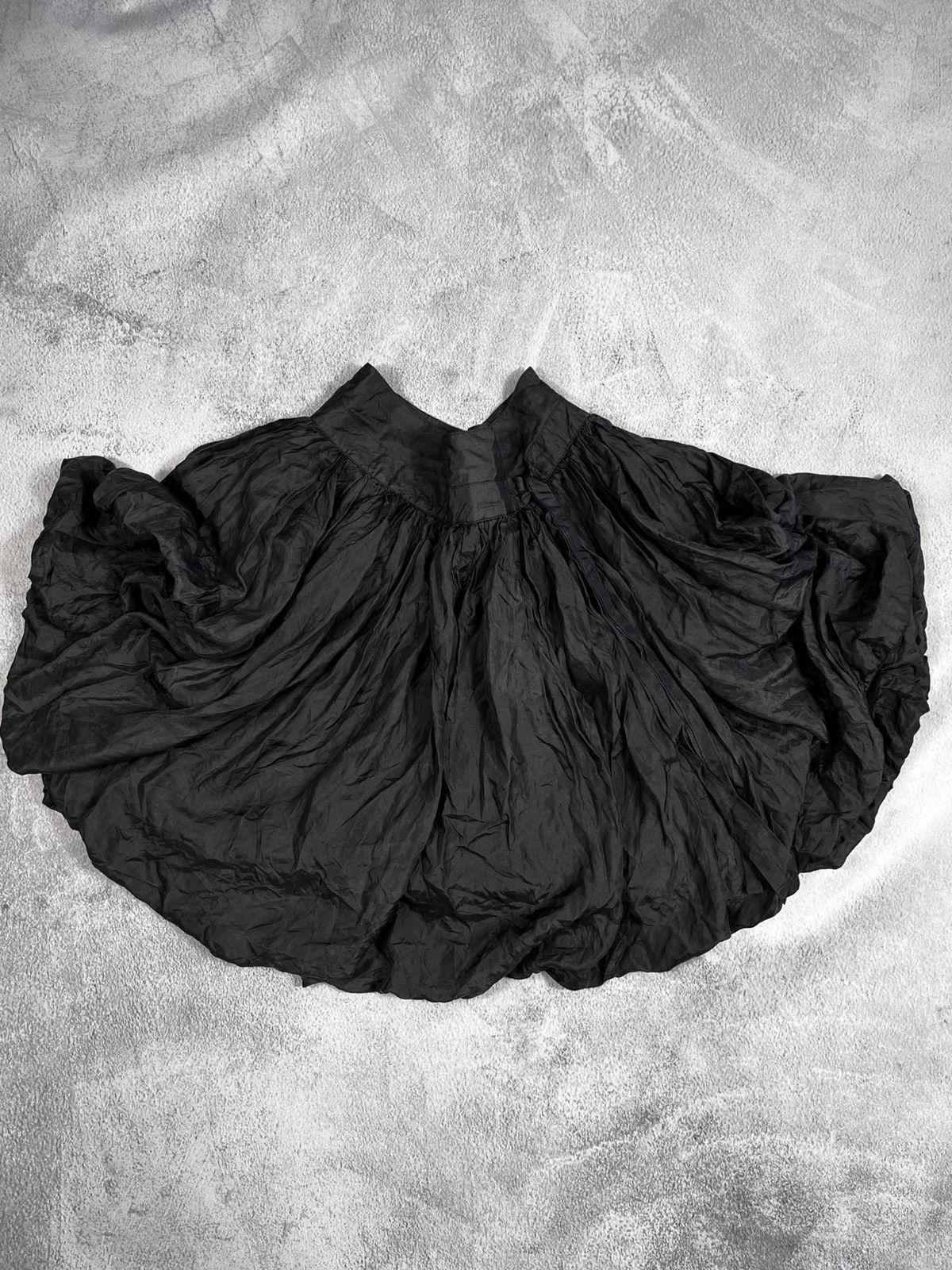 Vintage Vintage Y2K midi opium gothic lush midi skirt avant garde Size 28" / US 6 / IT 42 - 5 Thumbnail