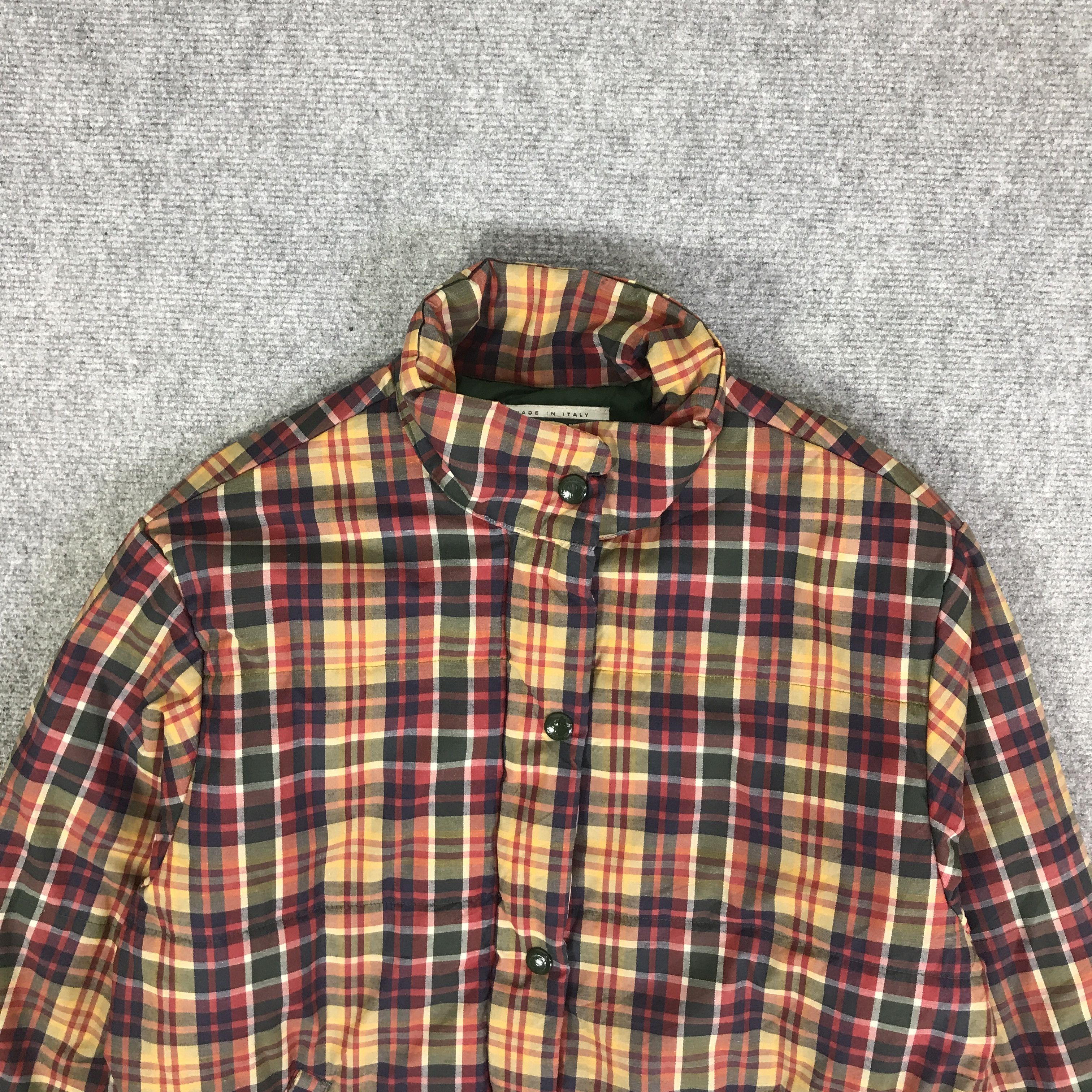 United Colors Of Benetton TARTAN UNITED COLOURS OF BENETTON QUILTED JACKET K84B1 Size US L / EU 52-54 / 3 - 2 Thumbnail