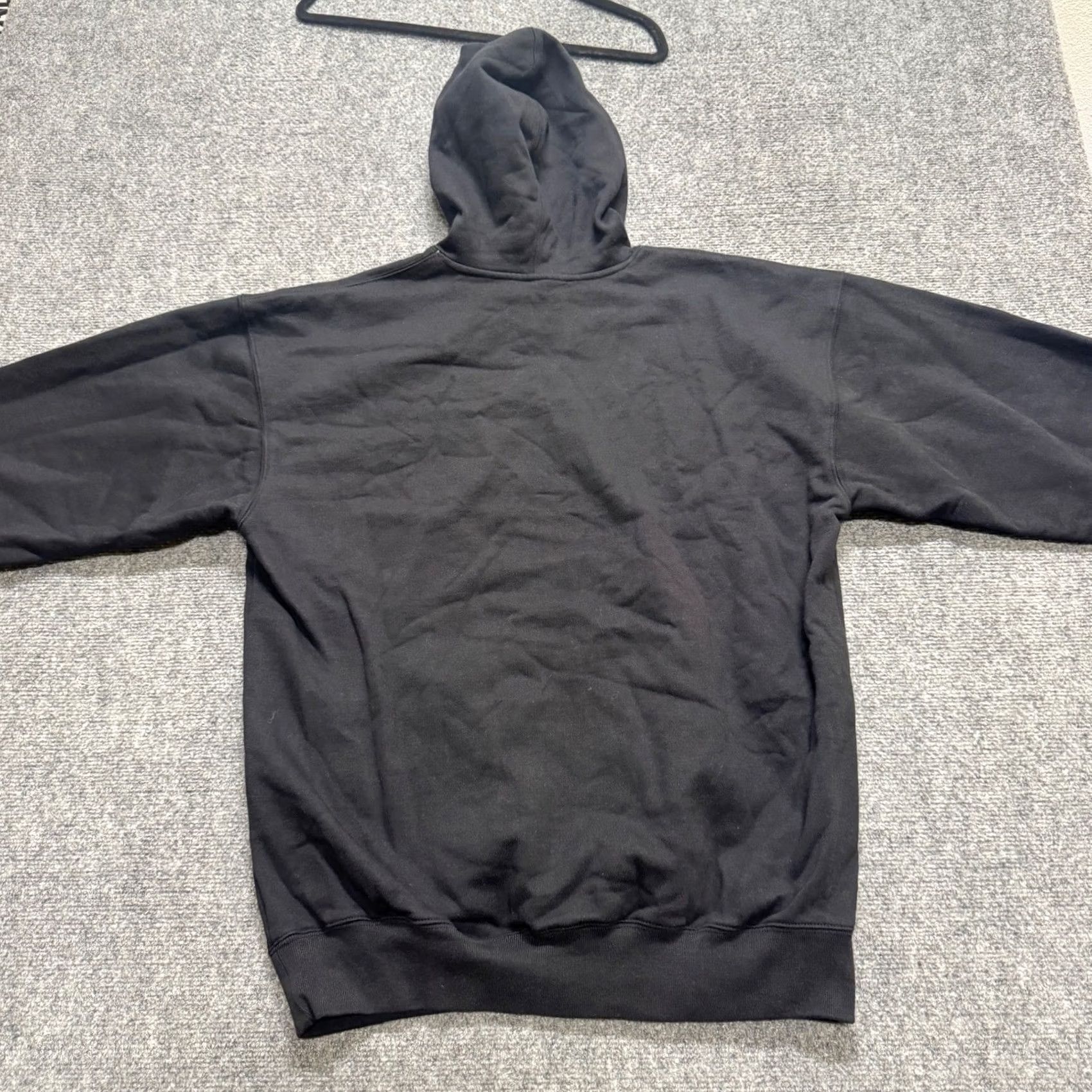 Russell Athletic Russell Athletic Hoodie Mens Medium Pullover Black Blank Cotton Activewear NWT Size US M / EU 48-50 / 2 - 4 Thumbnail