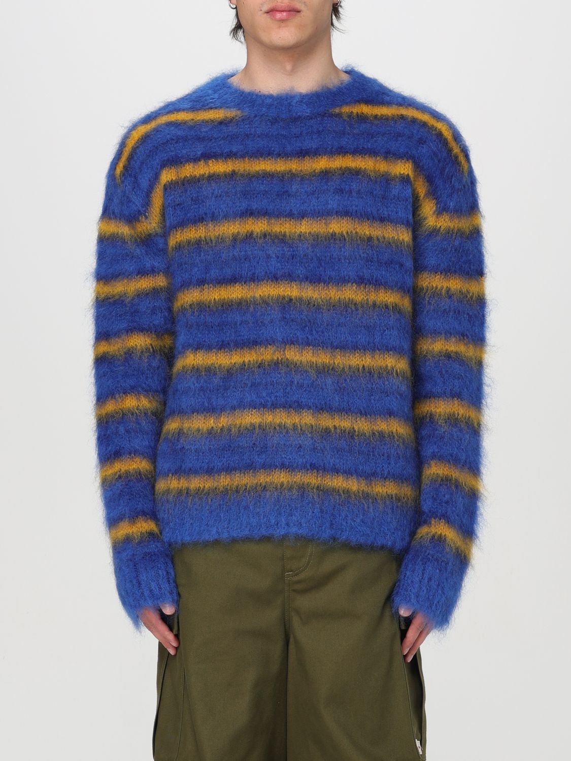 image of Marni Sweater Men Blue (Size Small)