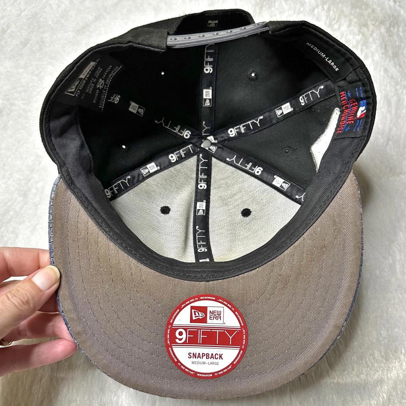 New Era Chicago White Sox New Era 9FIFTY Snapback Hat Black M/L Size ONE SIZE - 7 Thumbnail
