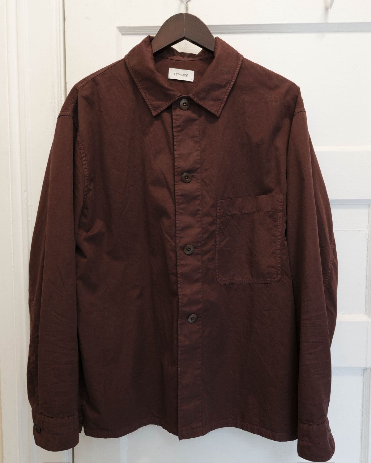 Lemaire Lemaire Overshirt work jacket Size US L / EU 52-54 / 3 - 1 Thumbnail