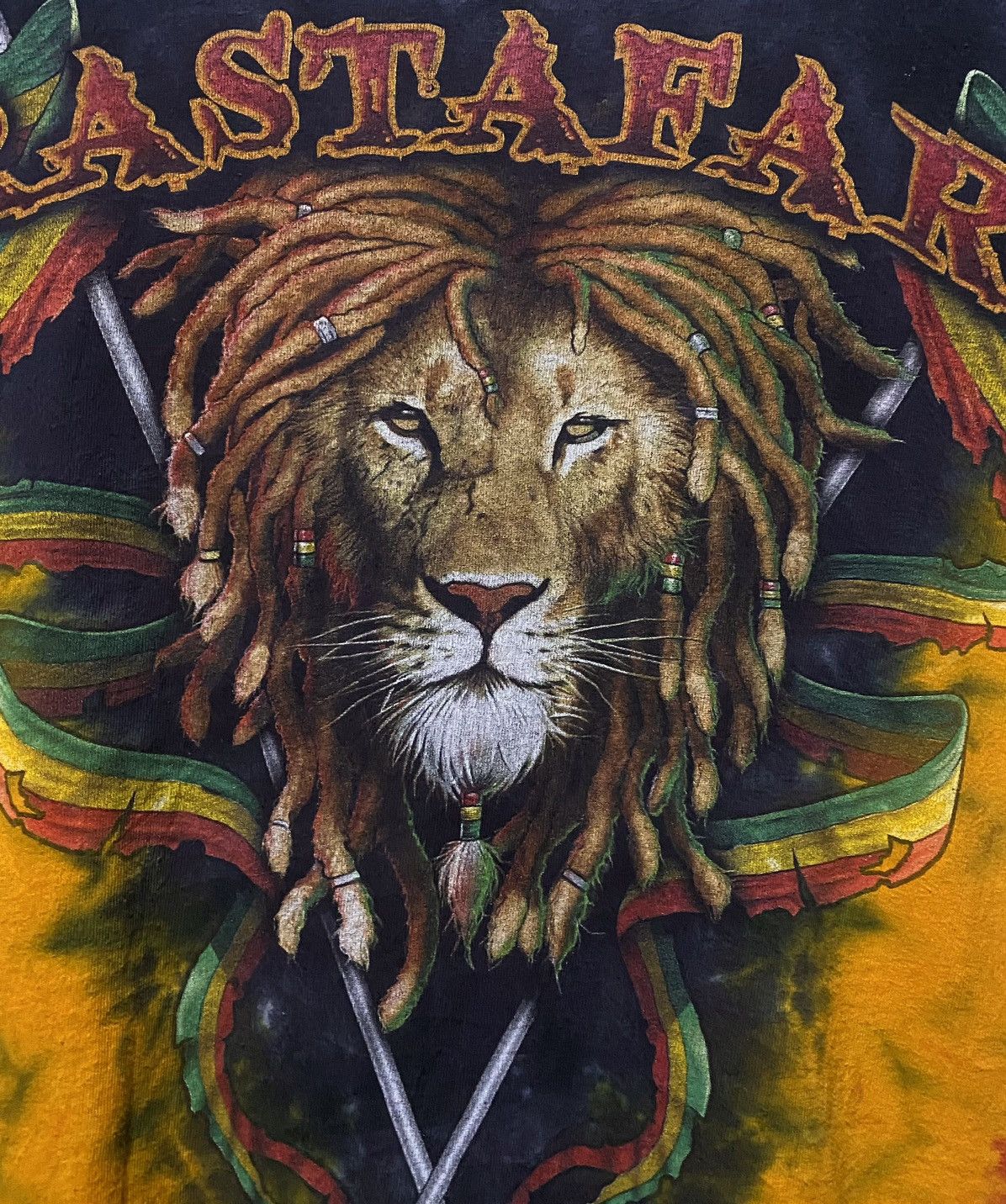 Bob Marley Tshirt Lion Rastafari Reagea Red Yellow Green Bob Marley Size US XXL / EU 58 / 5 - 5 Thumbnail