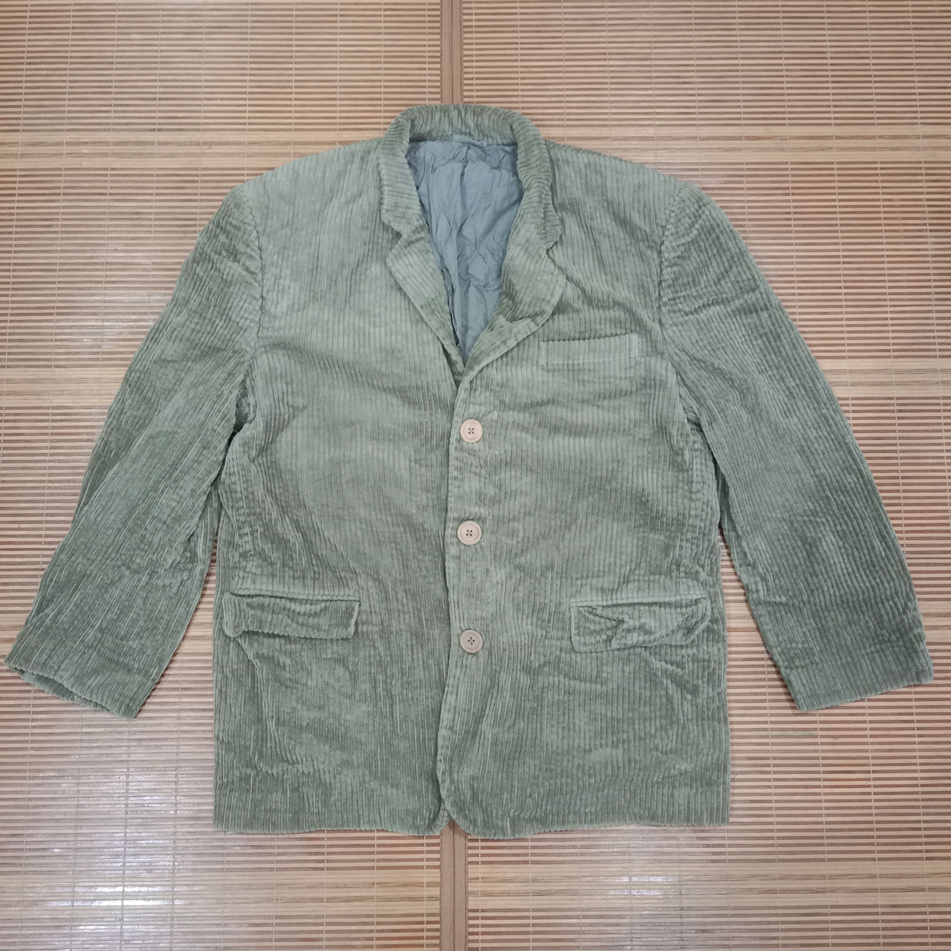 Junya Watanabe Vtg Comme des garcons homme plus corduroy jacket Size 40R - 1 Thumbnail