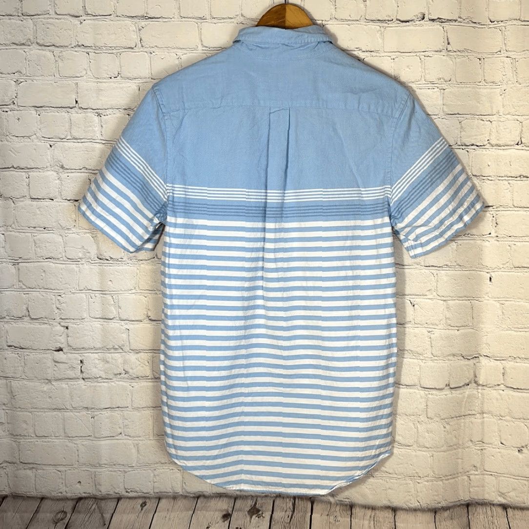 Vineyard Vines Vineyard Vines Tucker Shirt Slim Fit Short Sleeve Shirt XS Cotton Tencel Blue Men XS Size US XS / EU 42 / 0 - 3 Thumbnail