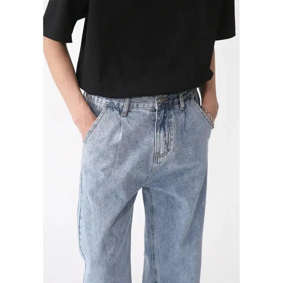 Japanese Brand Retro loose high street casual jeans Size US 32 / EU 48 - 3 Thumbnail