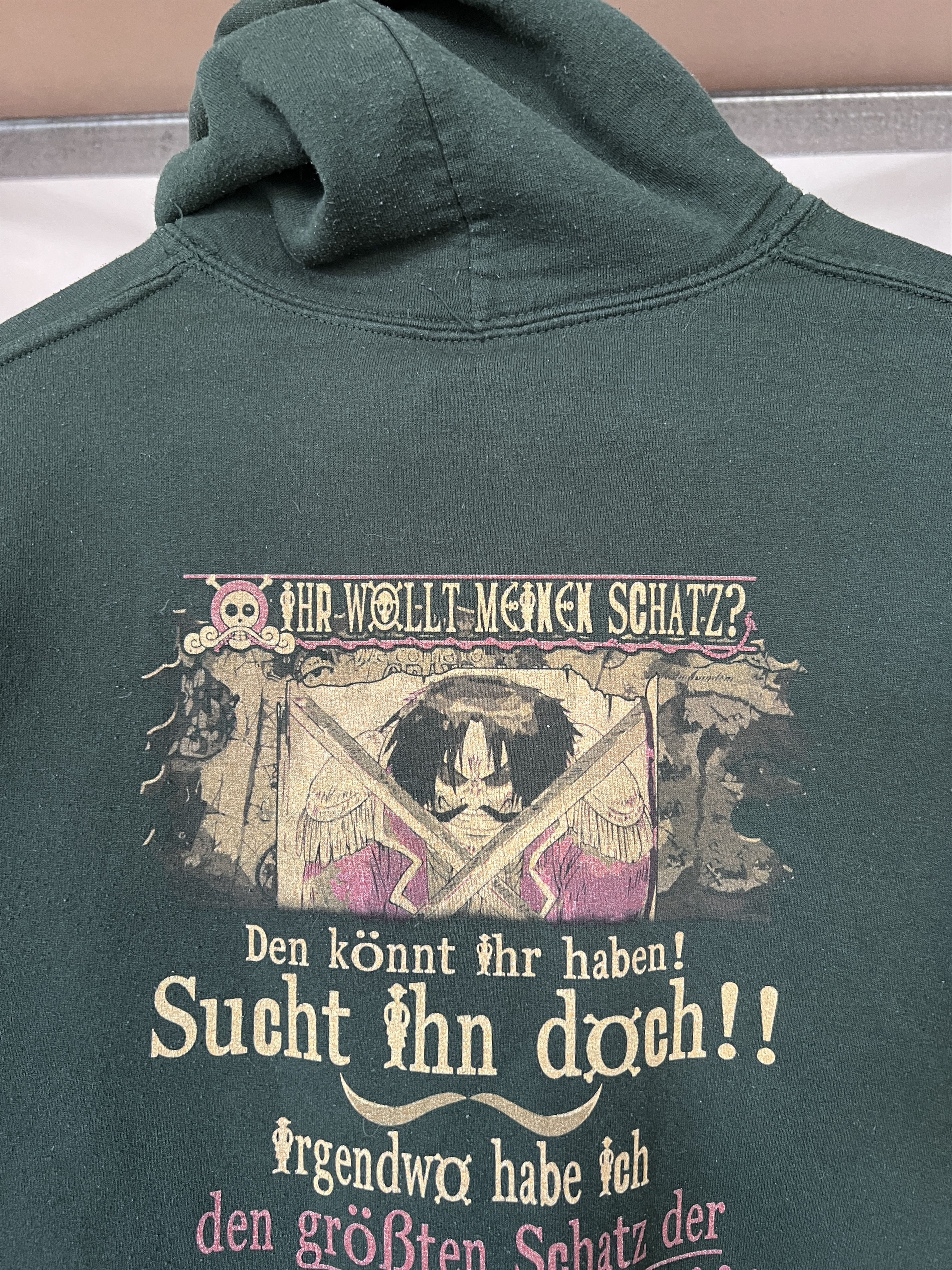 Anime One Piece Y2K Vintage Anime Movie Germany Hoodie Size US M / EU 48-50 / 2 - 16 Thumbnail
