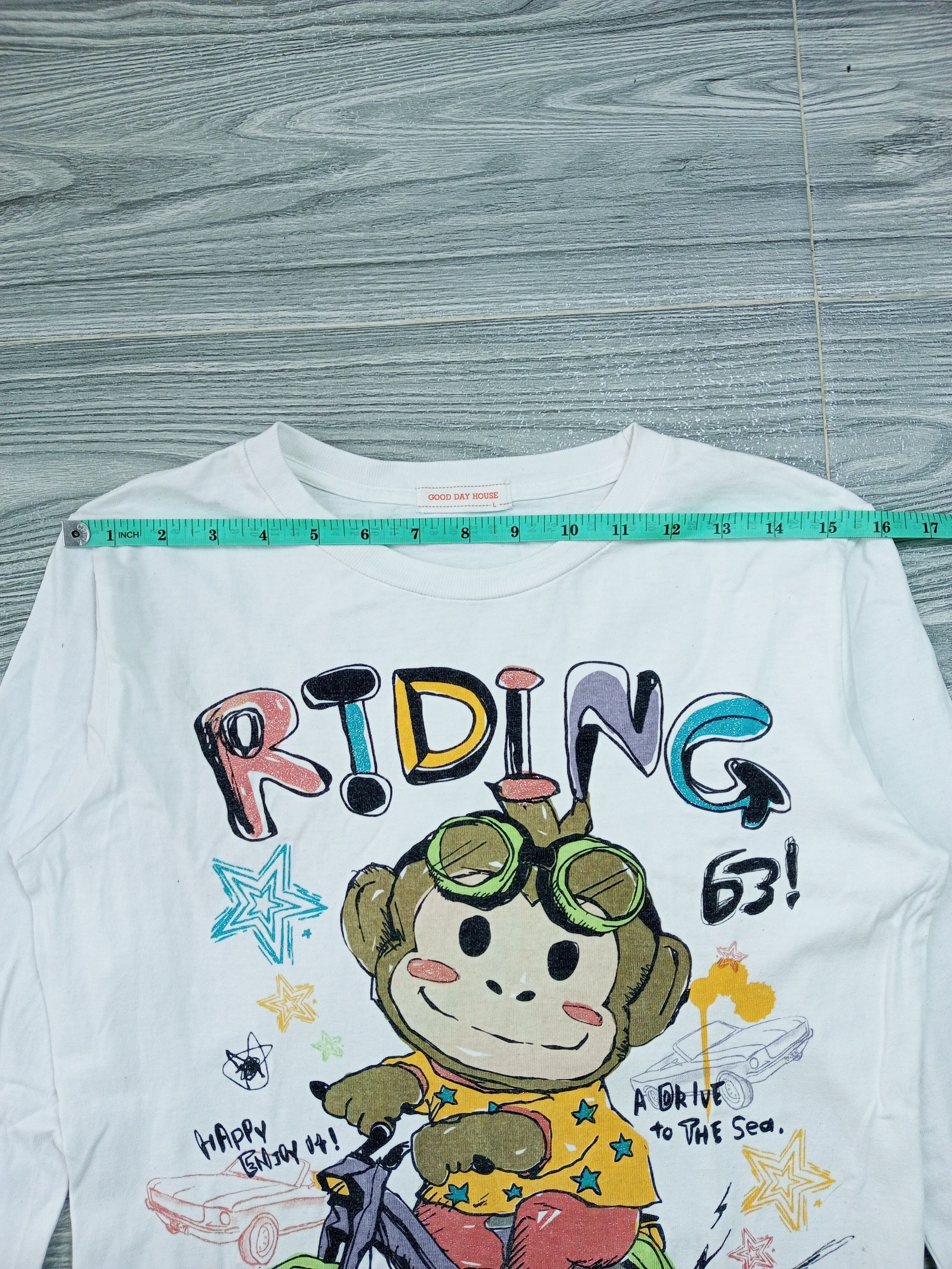 Hysteric Glamour × If Six Was Nine × Japanese Brand japanese Poem Good Day House long Sleeve IF6WAS9 LGB Style Size US L / EU 52-54 / 3 - 11 Thumbnail