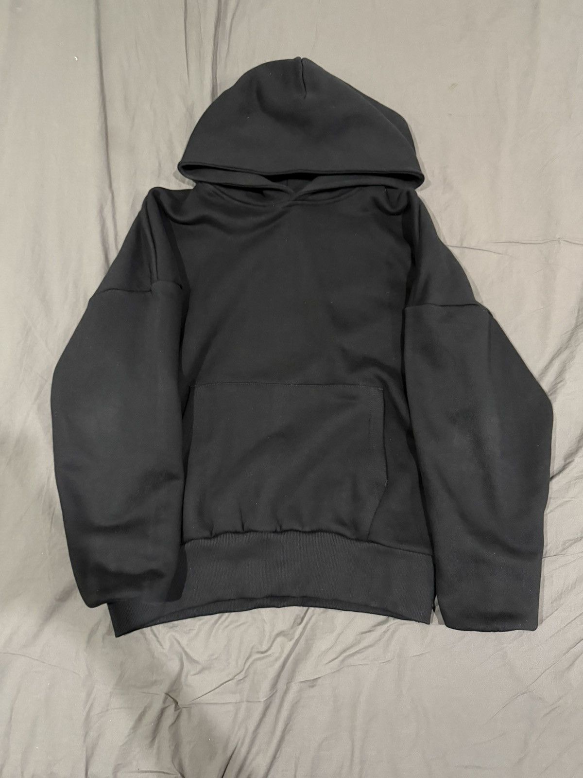 Other BLANK BLACK HOODIE ORAGNIC COTTON Size US M / EU 48-50 / 2 - 1 Thumbnail