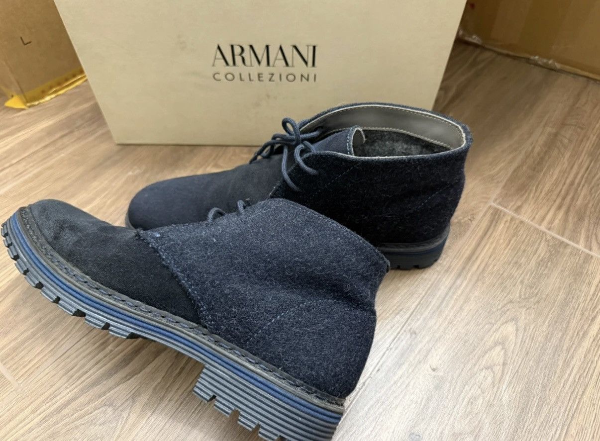 Armani Armani Collezioni Men's Shoes Size US 8 / EU 41 - 2 Thumbnail