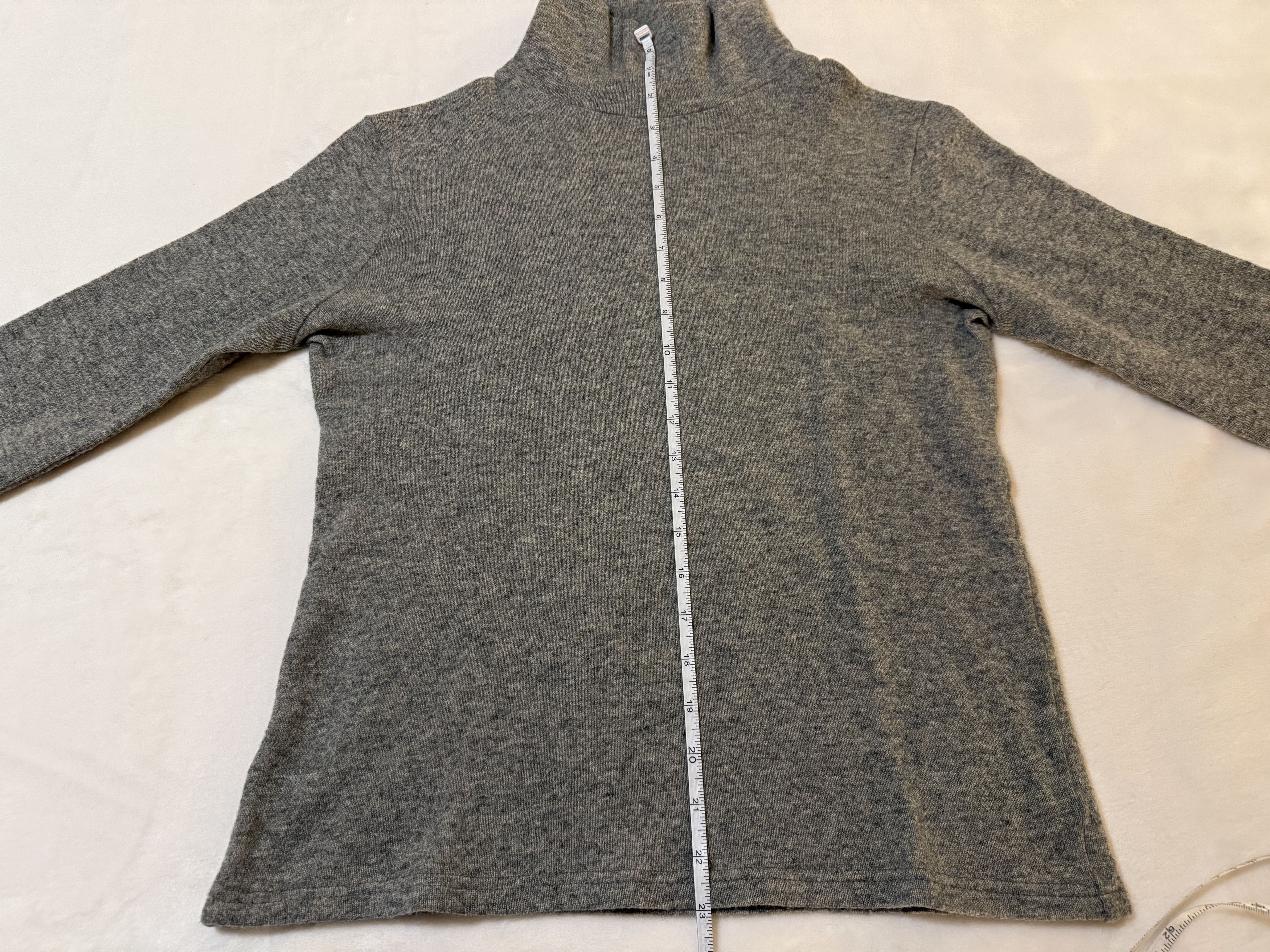 Raf Simons Raf Simons AW99 Grey Wool Turtleneck Size US S / EU 44-46 / 1 - 4 Thumbnail