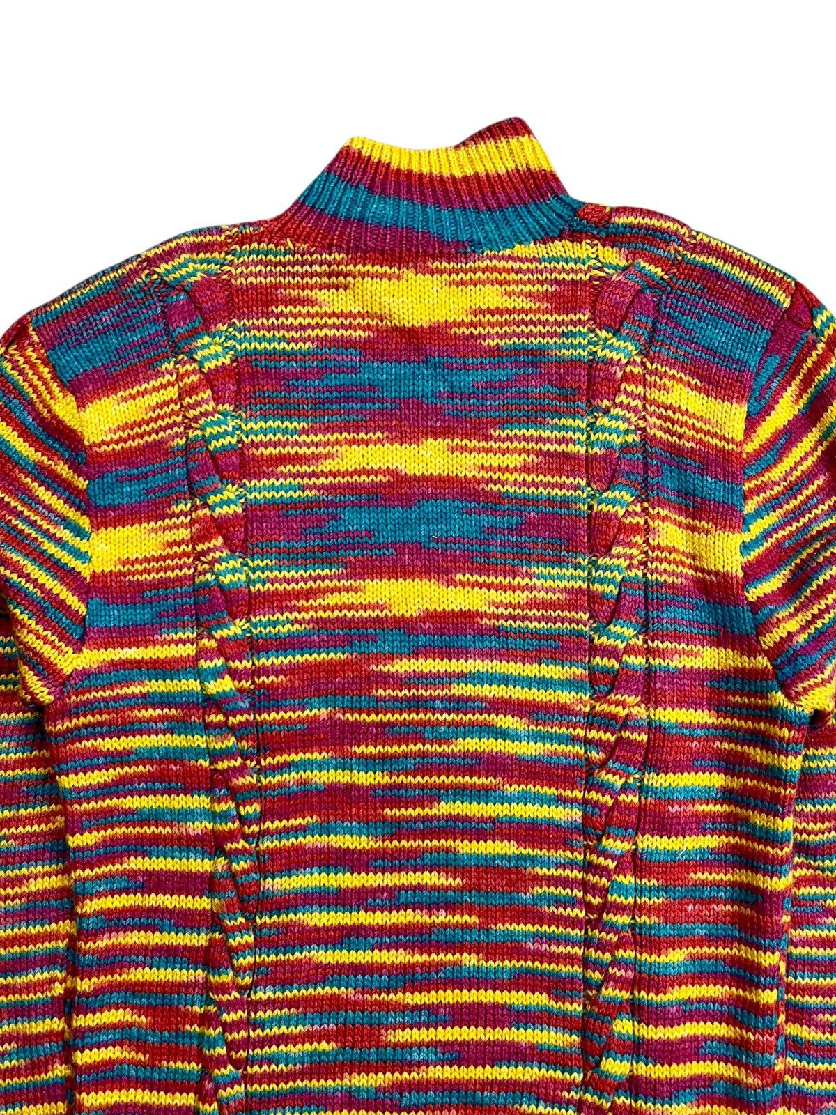 20471120 SAMPLE” Multicolored Knitted Sweater Size US M / EU 48-50 / 2 - 6 Thumbnail