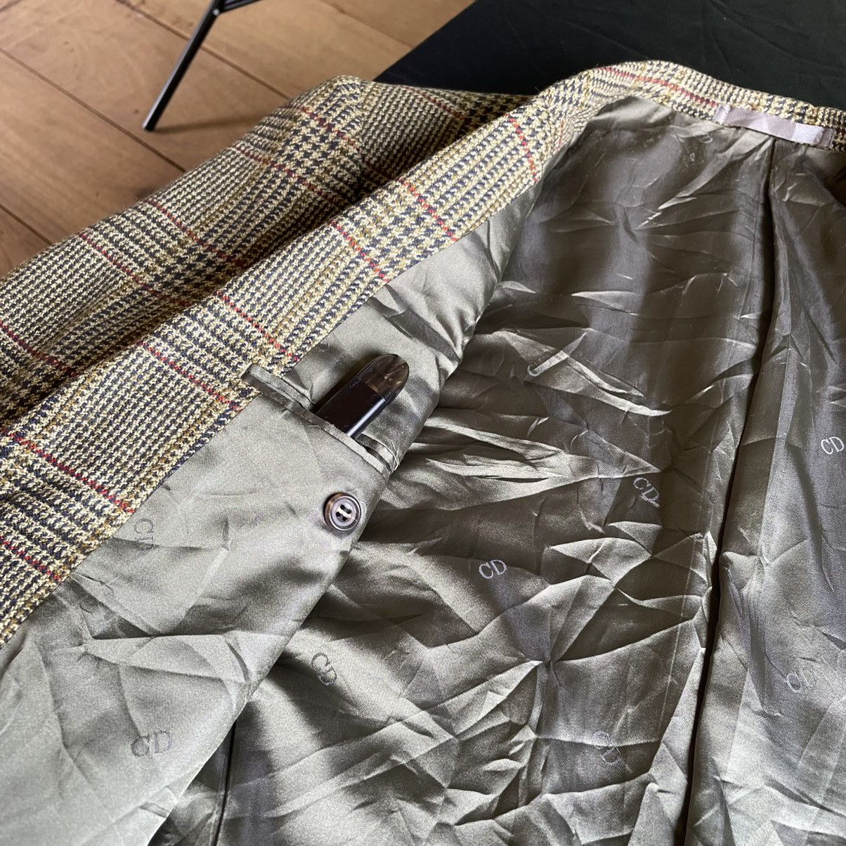 Christian Dior Monsieur CHRISTIAN DIOR MONSIEUR CASHMERE AMD WOOL BLAZER JACKET Size US M / EU 48-50 / 2 - 8 Thumbnail