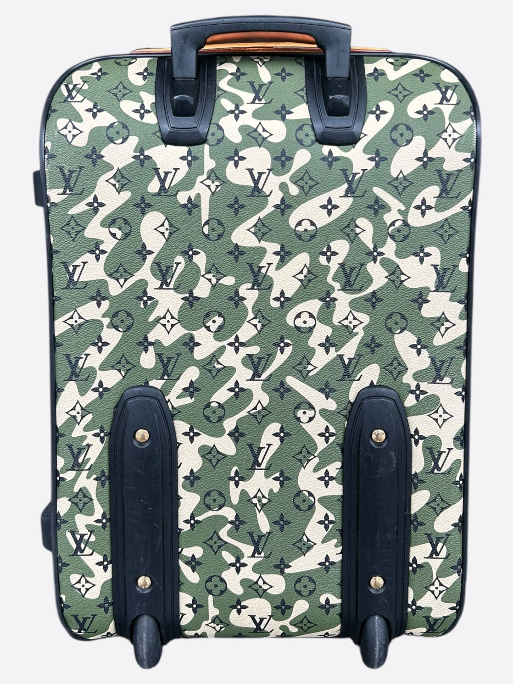 Louis Vuitton Louis Vuitton Takashi Murakami Camouflage Monogram Pegase 60 Size ONE SIZE - 3 Thumbnail