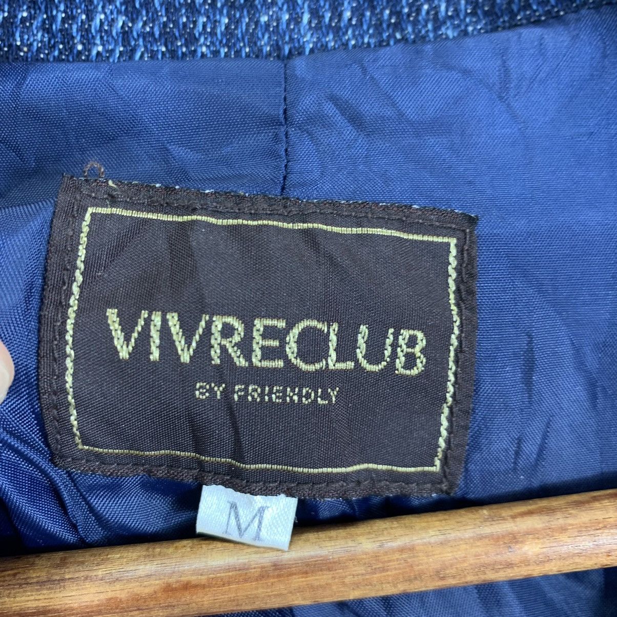 Japanese Brand Vintage Vivreclub by Friendly Blazer Jacket Size US M / EU 48-50 / 2 - 5 Thumbnail